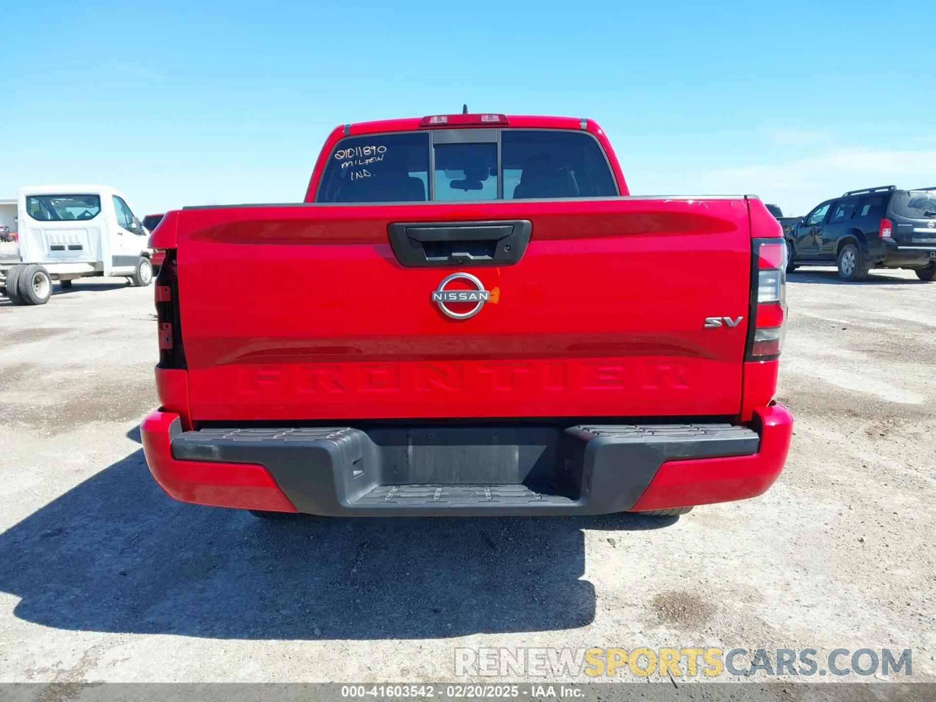 16 Photograph of a damaged car 1N6ED1EJ3NN612086 NISSAN FRONTIER 2022