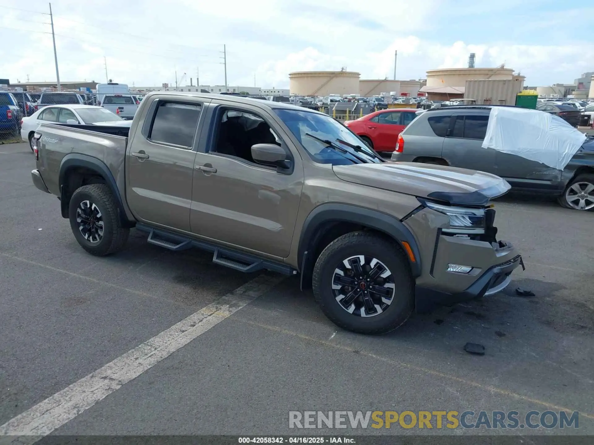 1 Фотография поврежденного автомобиля 1N6ED1EJ3NN666598 NISSAN FRONTIER 2022