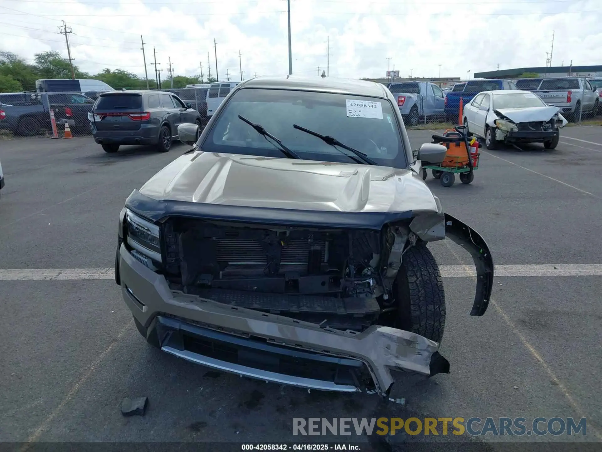 13 Фотография поврежденного автомобиля 1N6ED1EJ3NN666598 NISSAN FRONTIER 2022