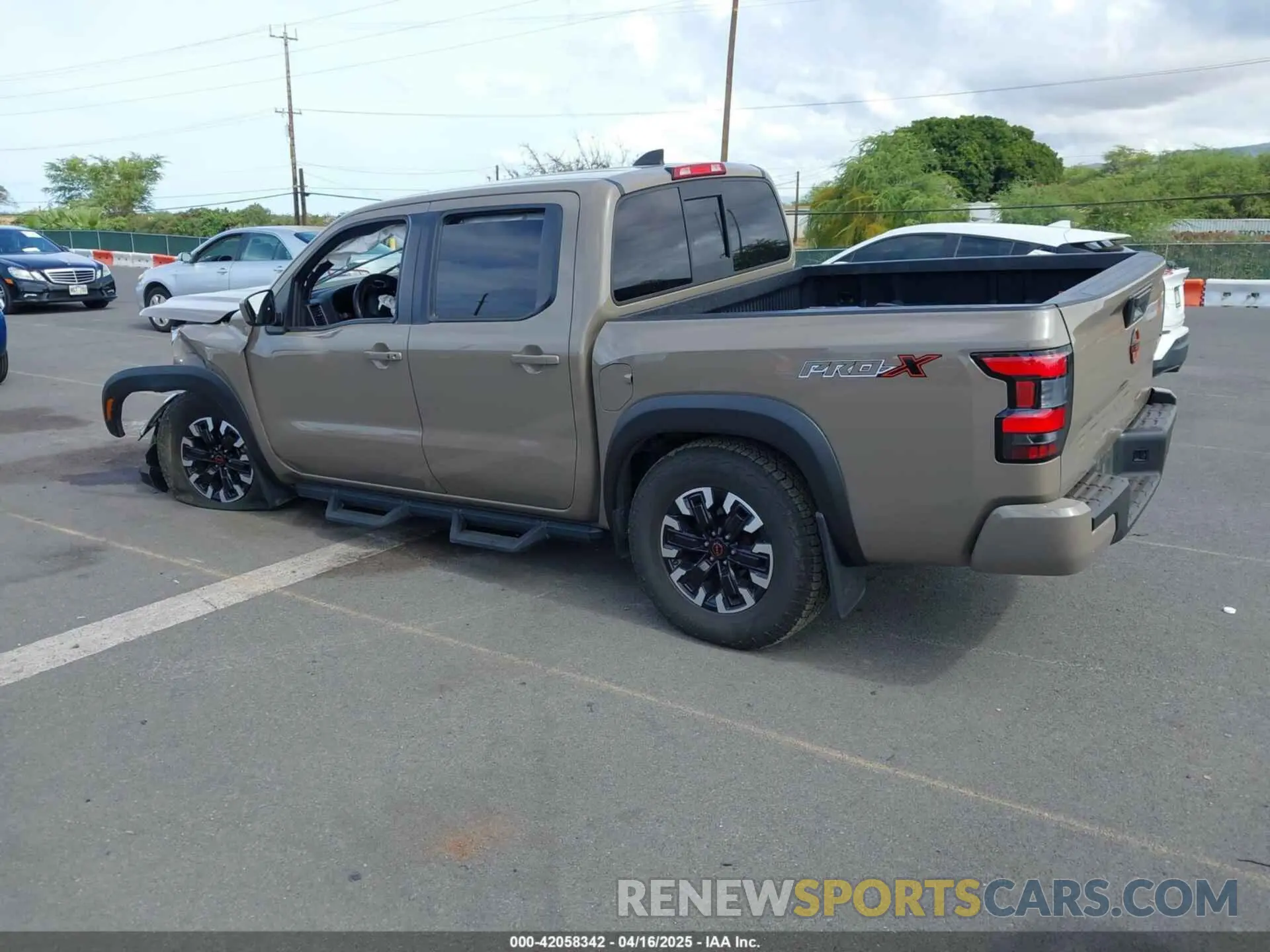 3 Фотография поврежденного автомобиля 1N6ED1EJ3NN666598 NISSAN FRONTIER 2022