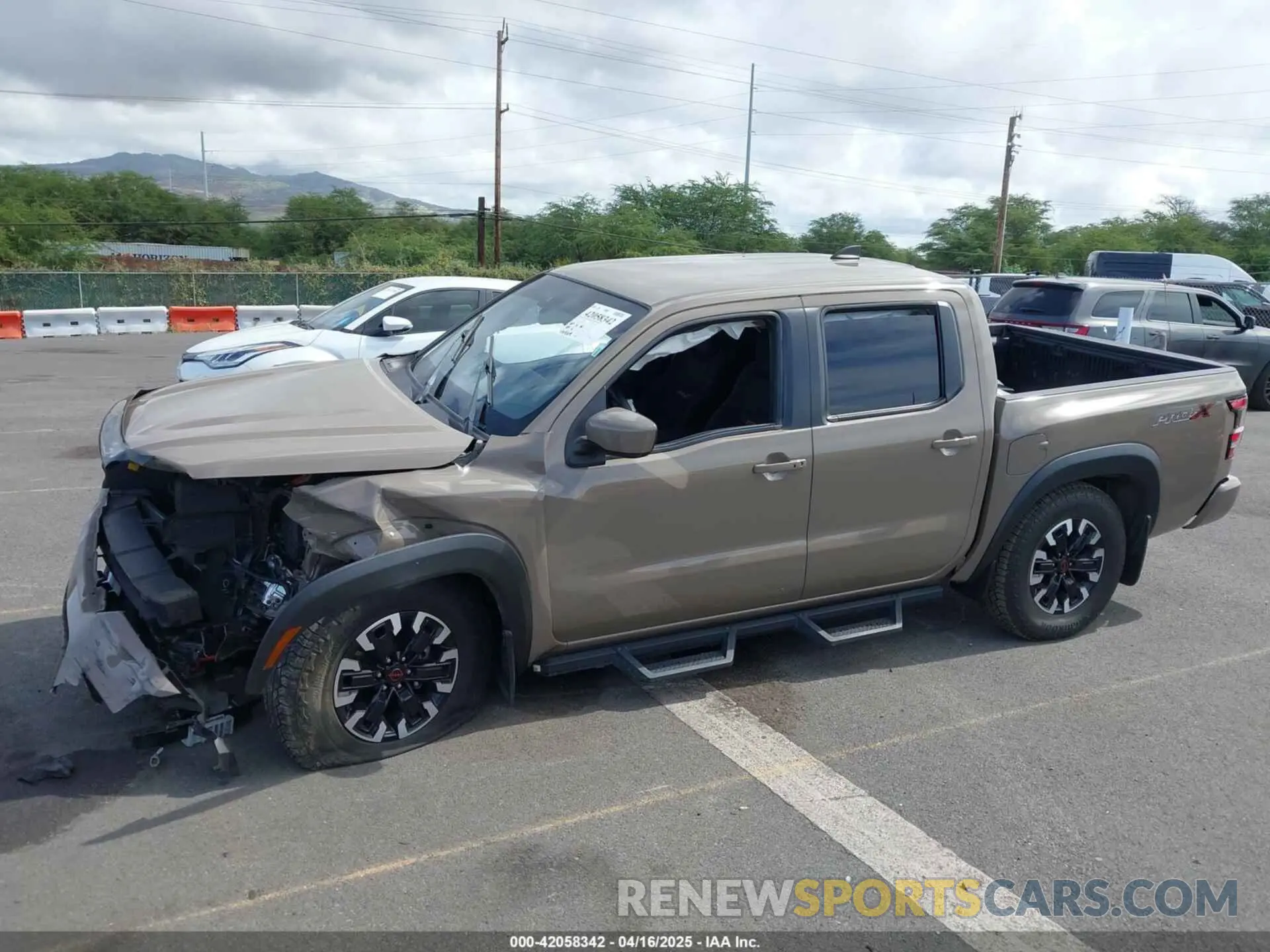 6 Фотография поврежденного автомобиля 1N6ED1EJ3NN666598 NISSAN FRONTIER 2022