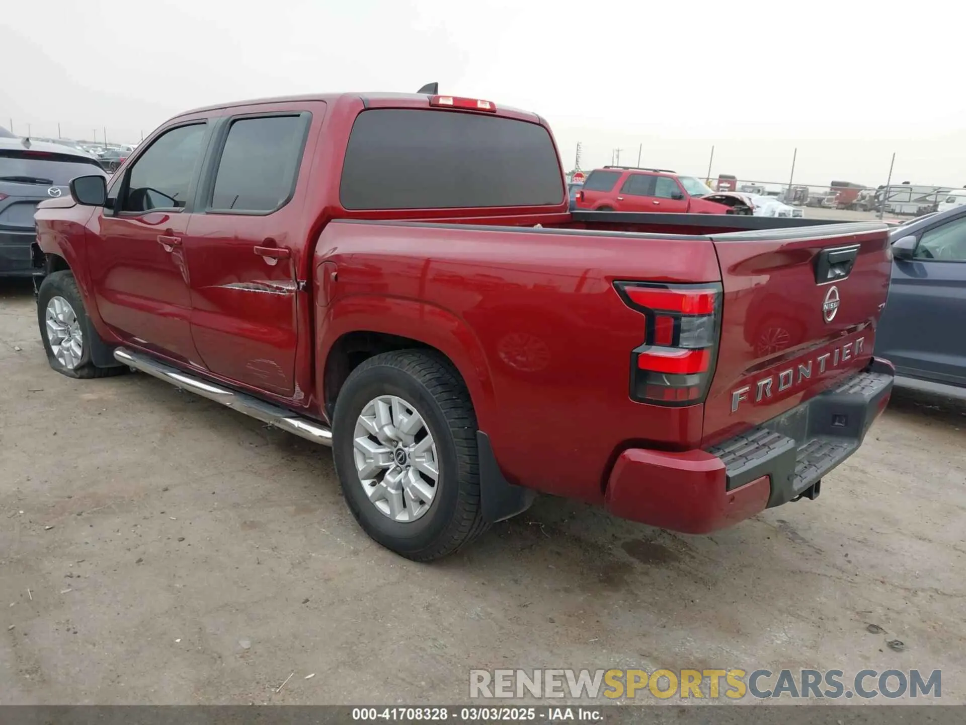 3 Photograph of a damaged car 1N6ED1EJ3NN675527 NISSAN FRONTIER 2022