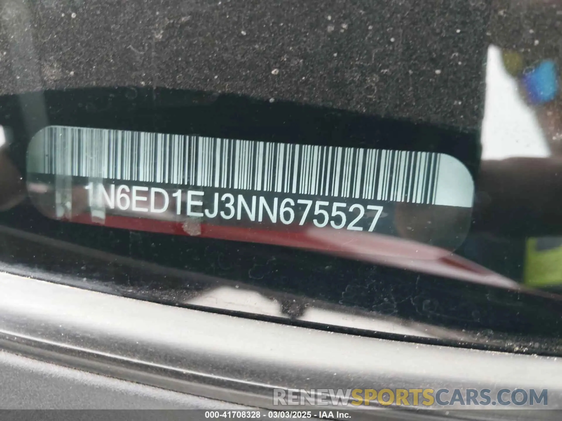 9 Photograph of a damaged car 1N6ED1EJ3NN675527 NISSAN FRONTIER 2022