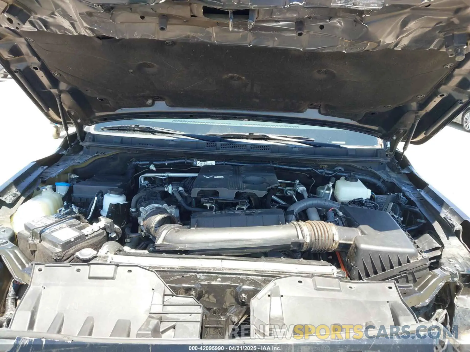 10 Фотография поврежденного автомобиля 1N6ED1EJ3NN689489 NISSAN FRONTIER 2022