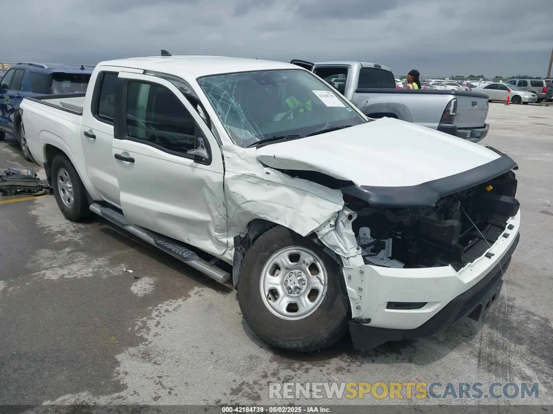 1 Photograph of a damaged car 1N6ED1EJ4NN696435 NISSAN FRONTIER 2022