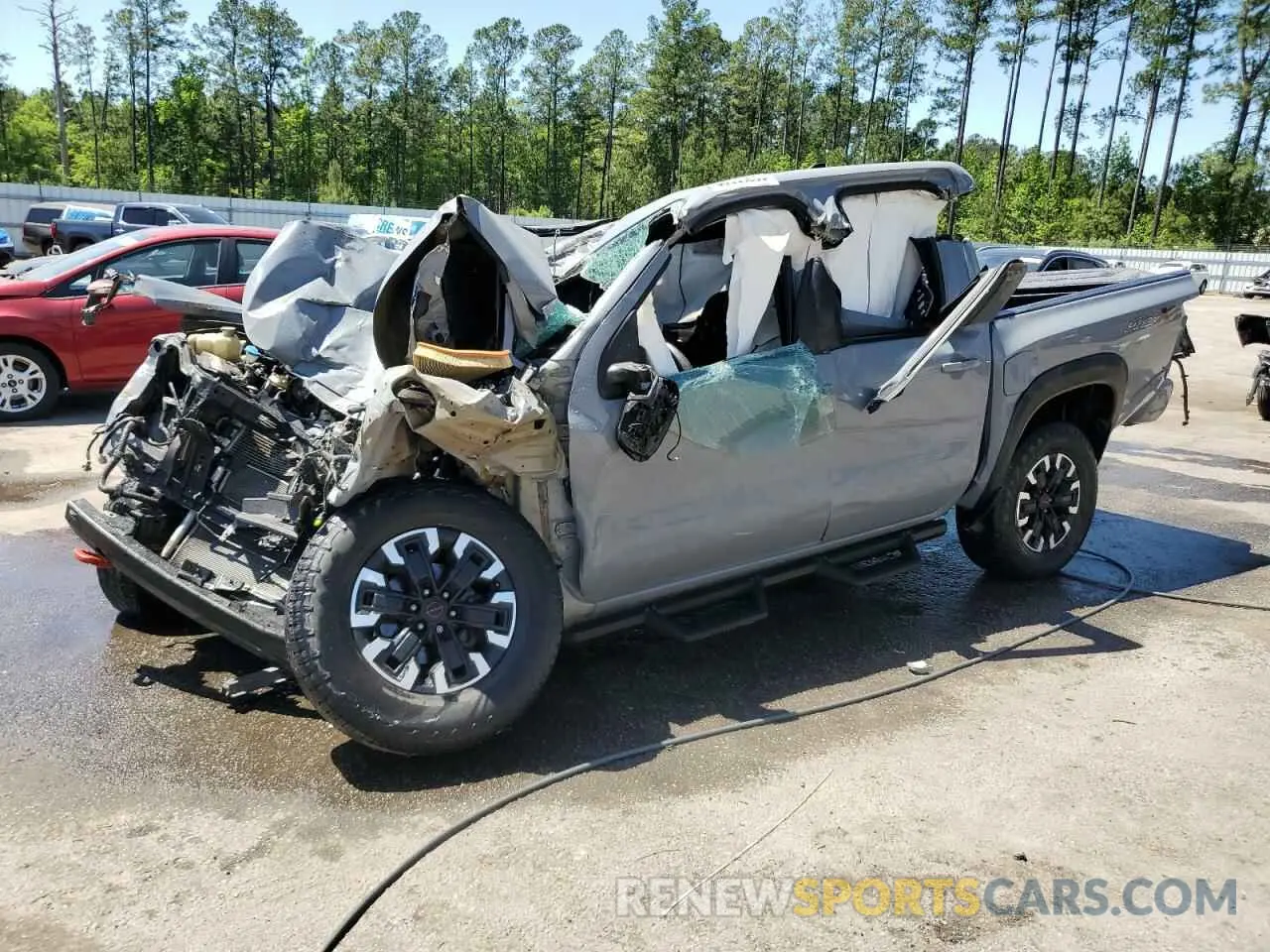 1 Photograph of a damaged car 1N6ED1EJ5NN606807 NISSAN FRONTIER 2022