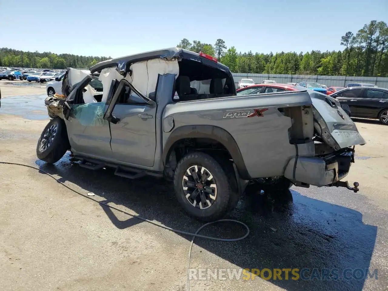 2 Photograph of a damaged car 1N6ED1EJ5NN606807 NISSAN FRONTIER 2022