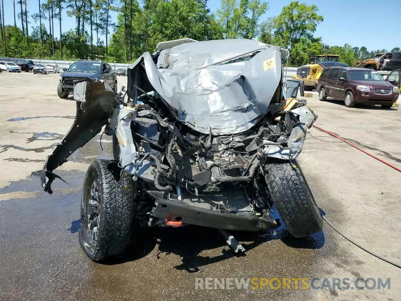 5 Photograph of a damaged car 1N6ED1EJ5NN606807 NISSAN FRONTIER 2022