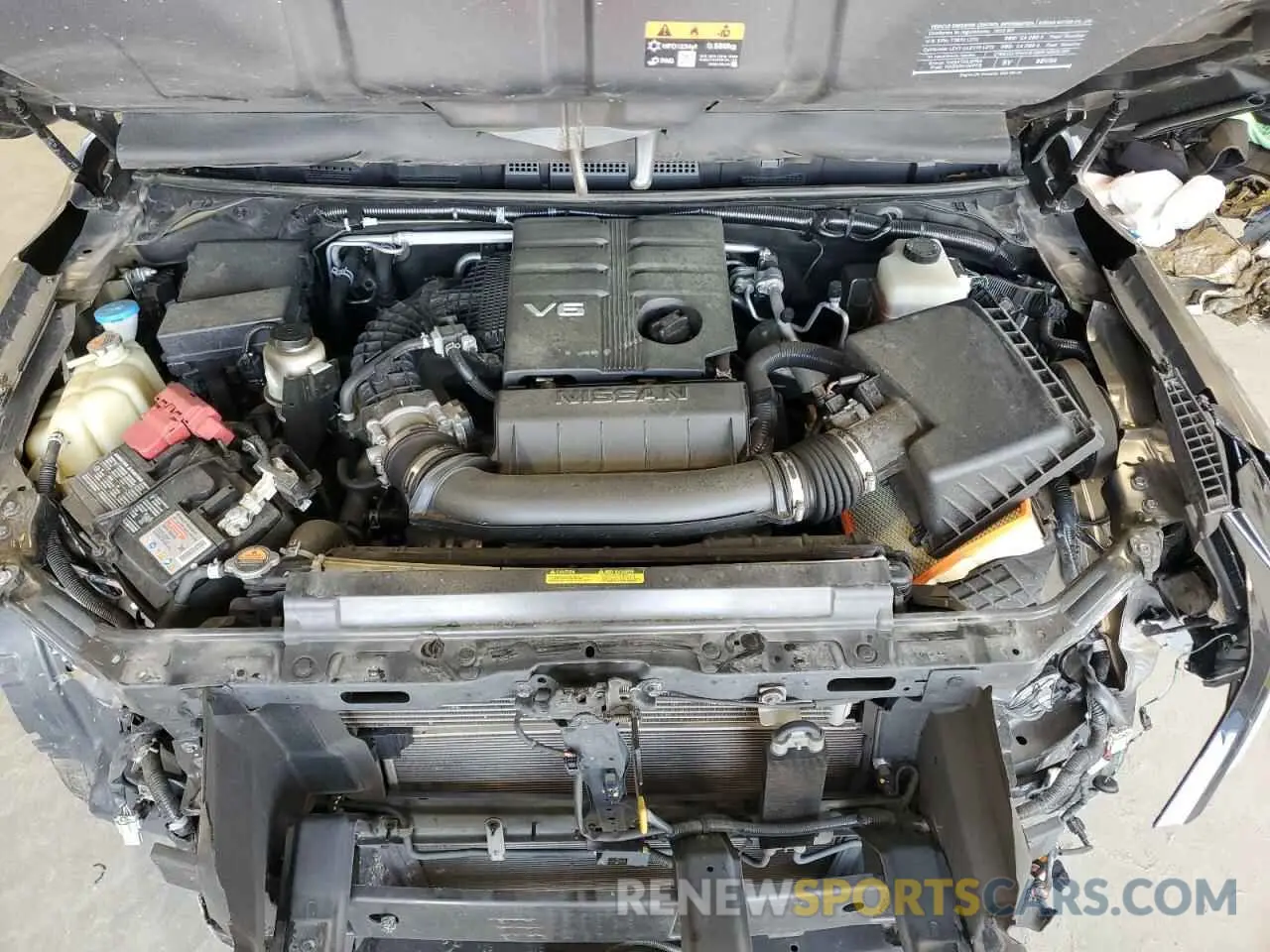11 Photograph of a damaged car 1N6ED1EJ5NN636275 NISSAN FRONTIER 2022