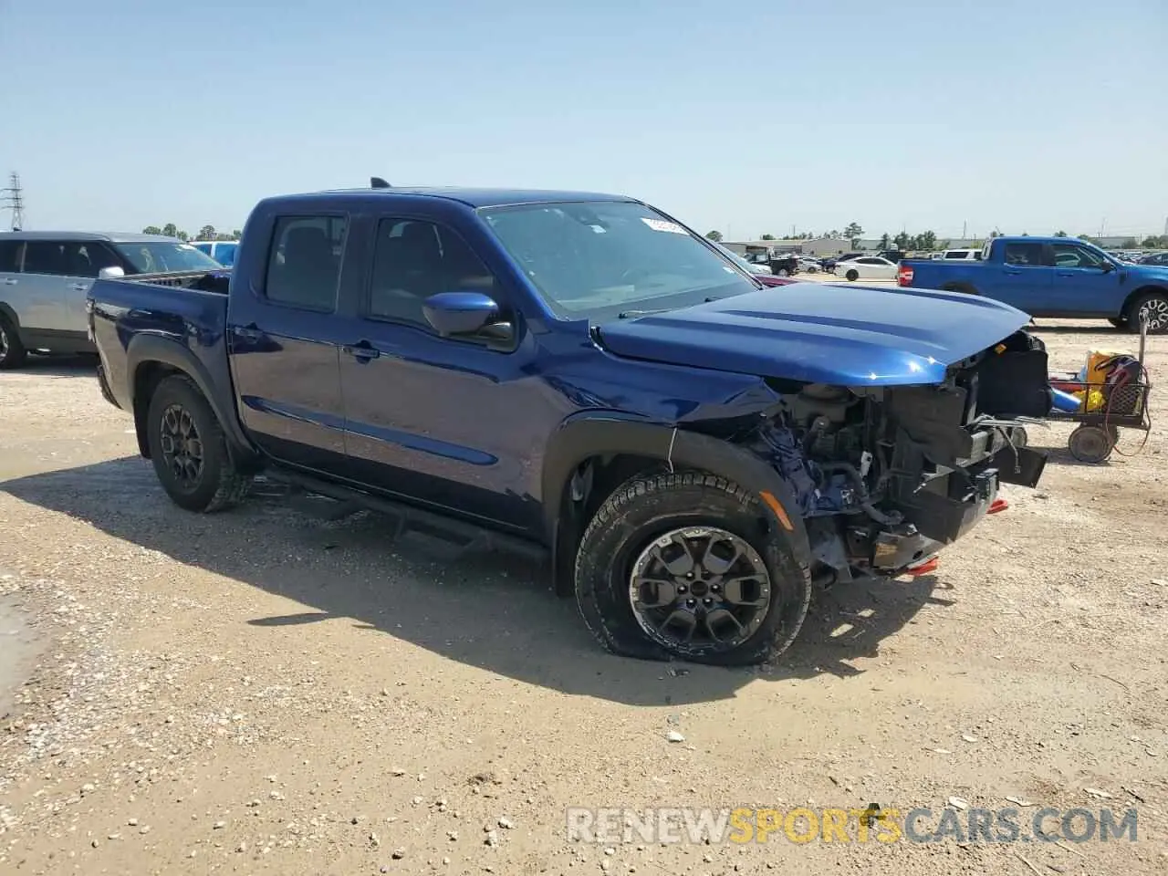 4 Photograph of a damaged car 1N6ED1EJ5NN685055 NISSAN FRONTIER 2022