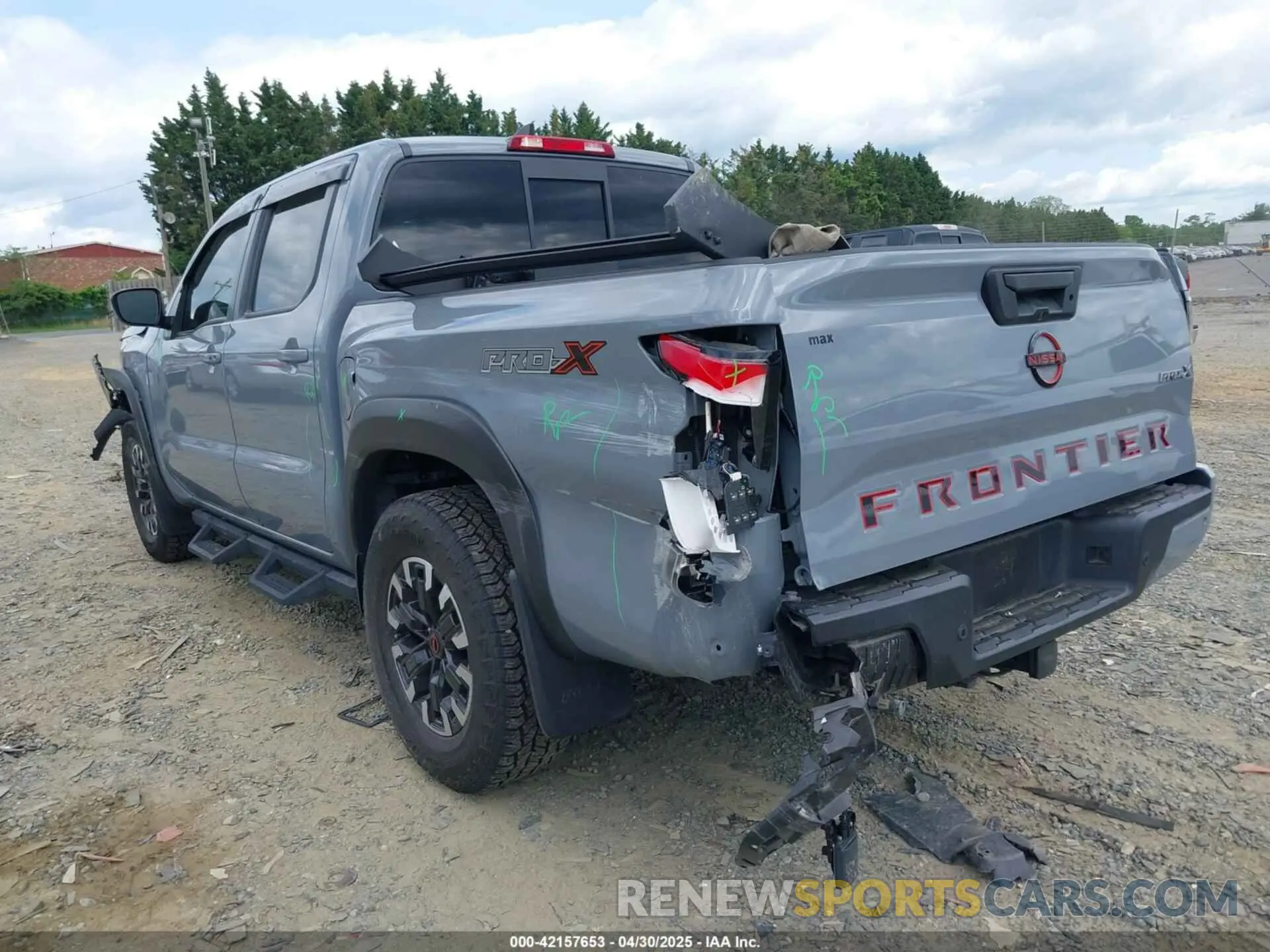 3 Photograph of a damaged car 1N6ED1EJ6NN648760 NISSAN FRONTIER 2022