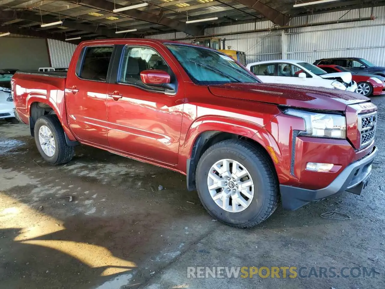 4 Фотография поврежденного автомобиля 1N6ED1EJ7NN626279 NISSAN FRONTIER 2022