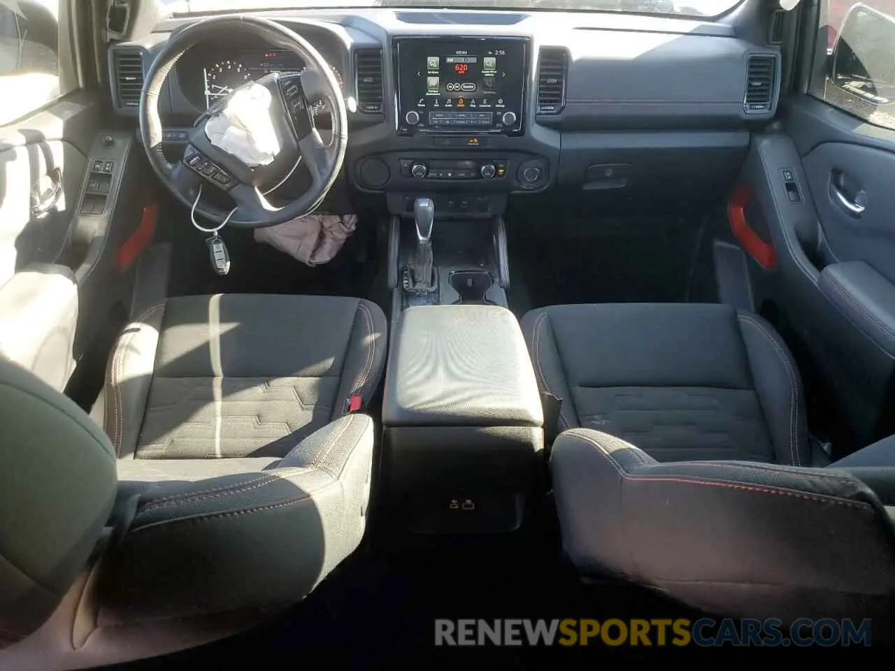 8 Фотография поврежденного автомобиля 1N6ED1EJ8NN609619 NISSAN FRONTIER 2022