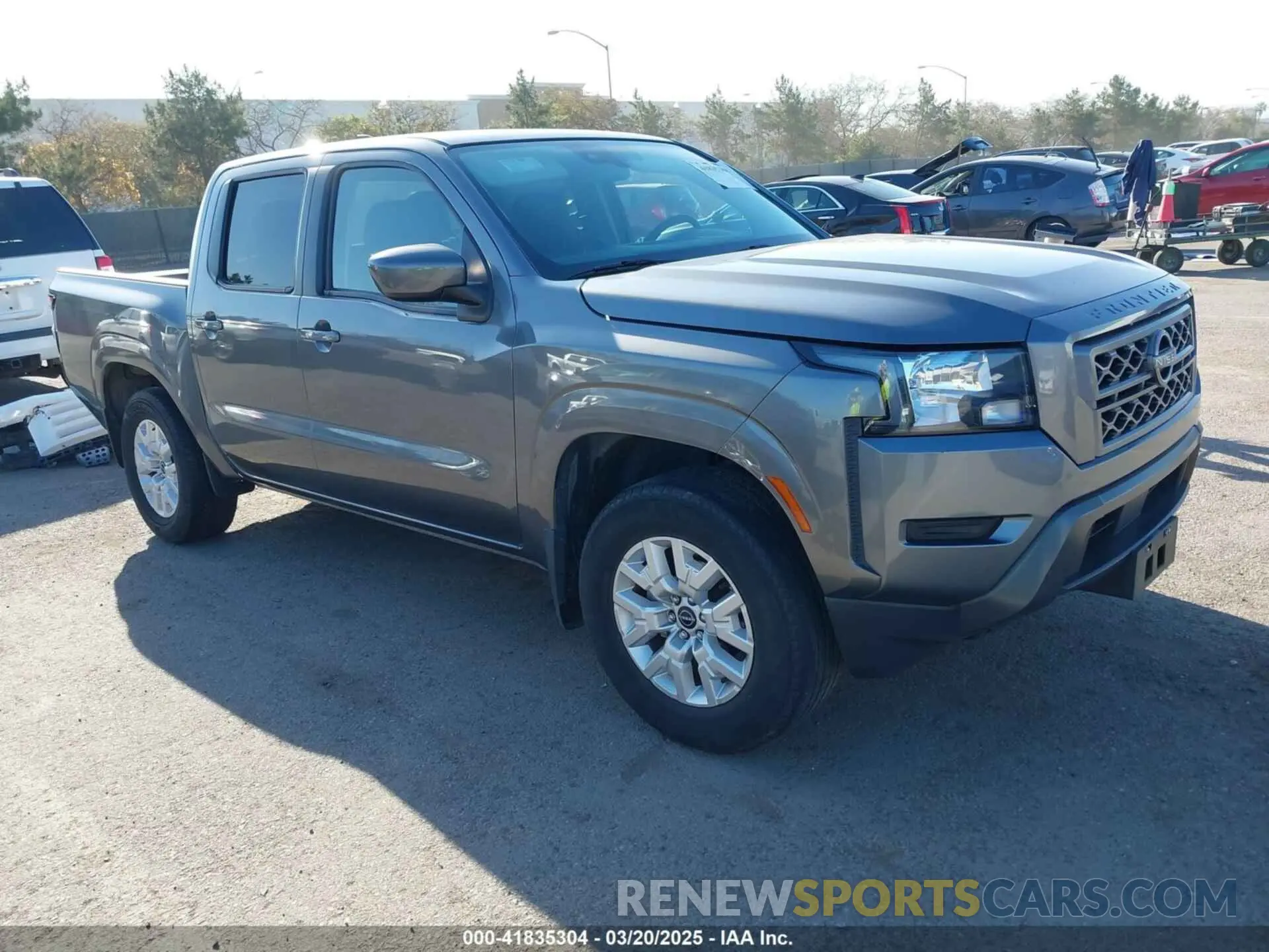 1 Photograph of a damaged car 1N6ED1EJ8NN657041 NISSAN FRONTIER 2022