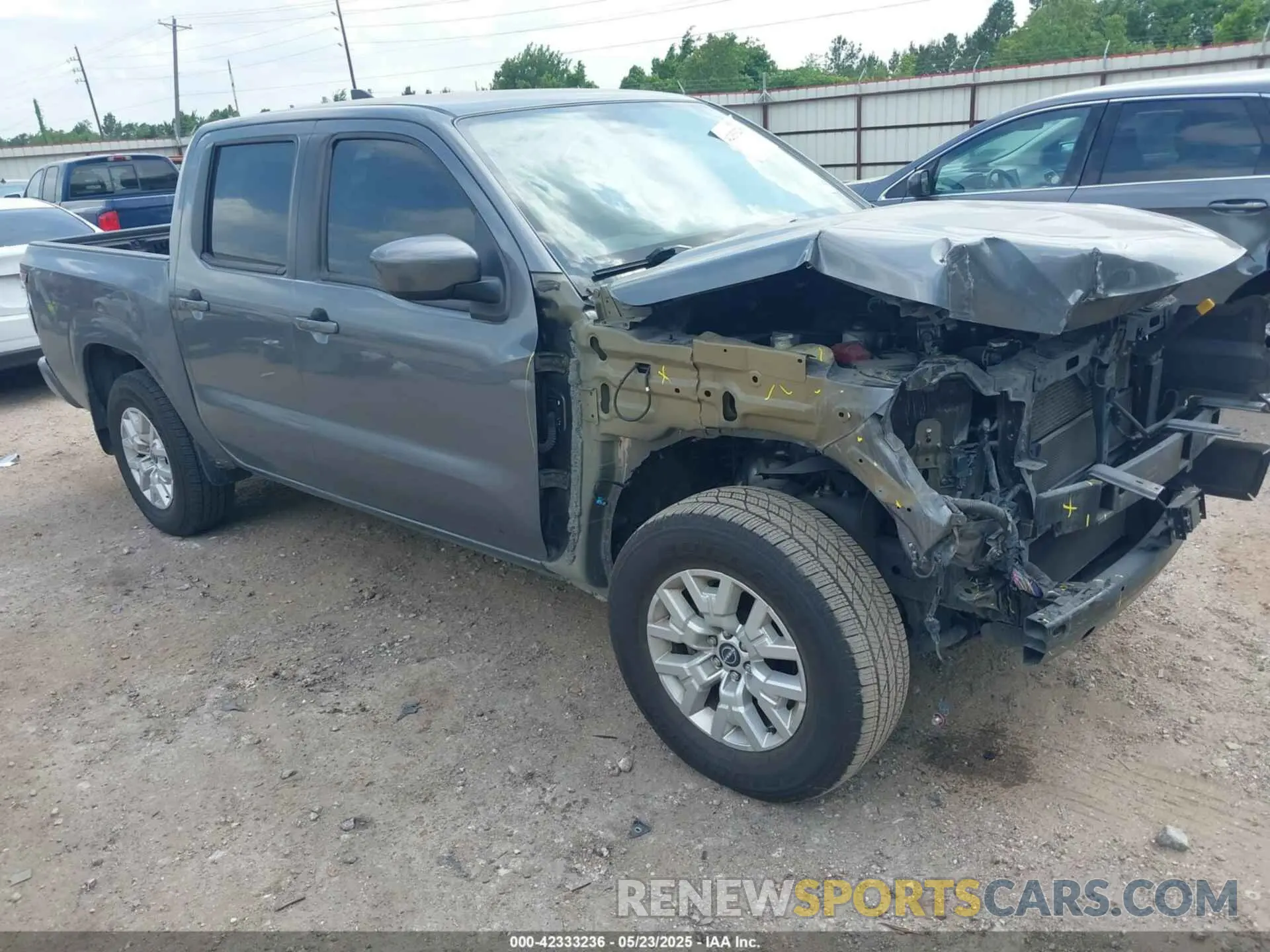 1 Фотография поврежденного автомобиля 1N6ED1EJ9NN652592 NISSAN FRONTIER 2022