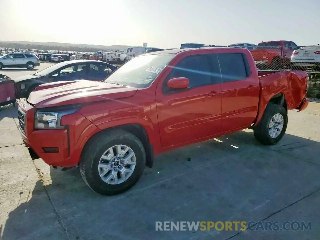 1 Photograph of a damaged car 1N6ED1EJ9NN686466 NISSAN FRONTIER 2022