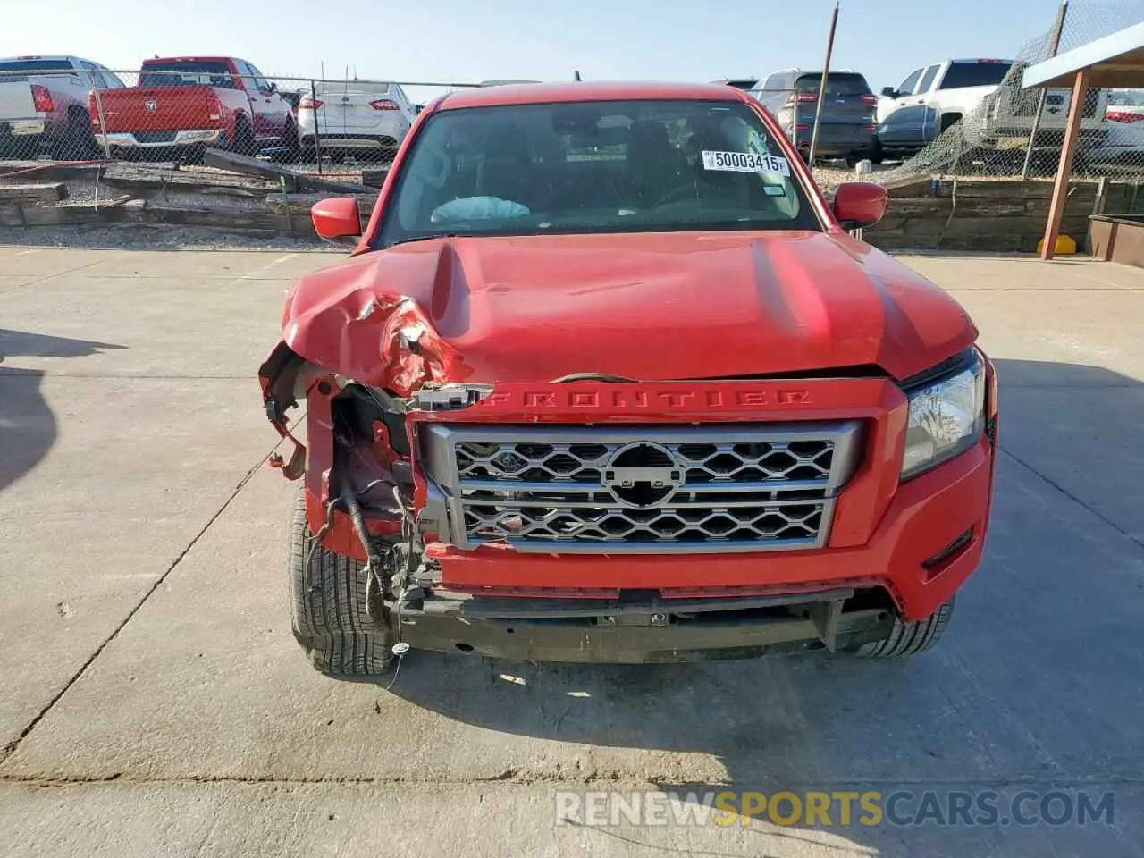 5 Photograph of a damaged car 1N6ED1EJ9NN686466 NISSAN FRONTIER 2022