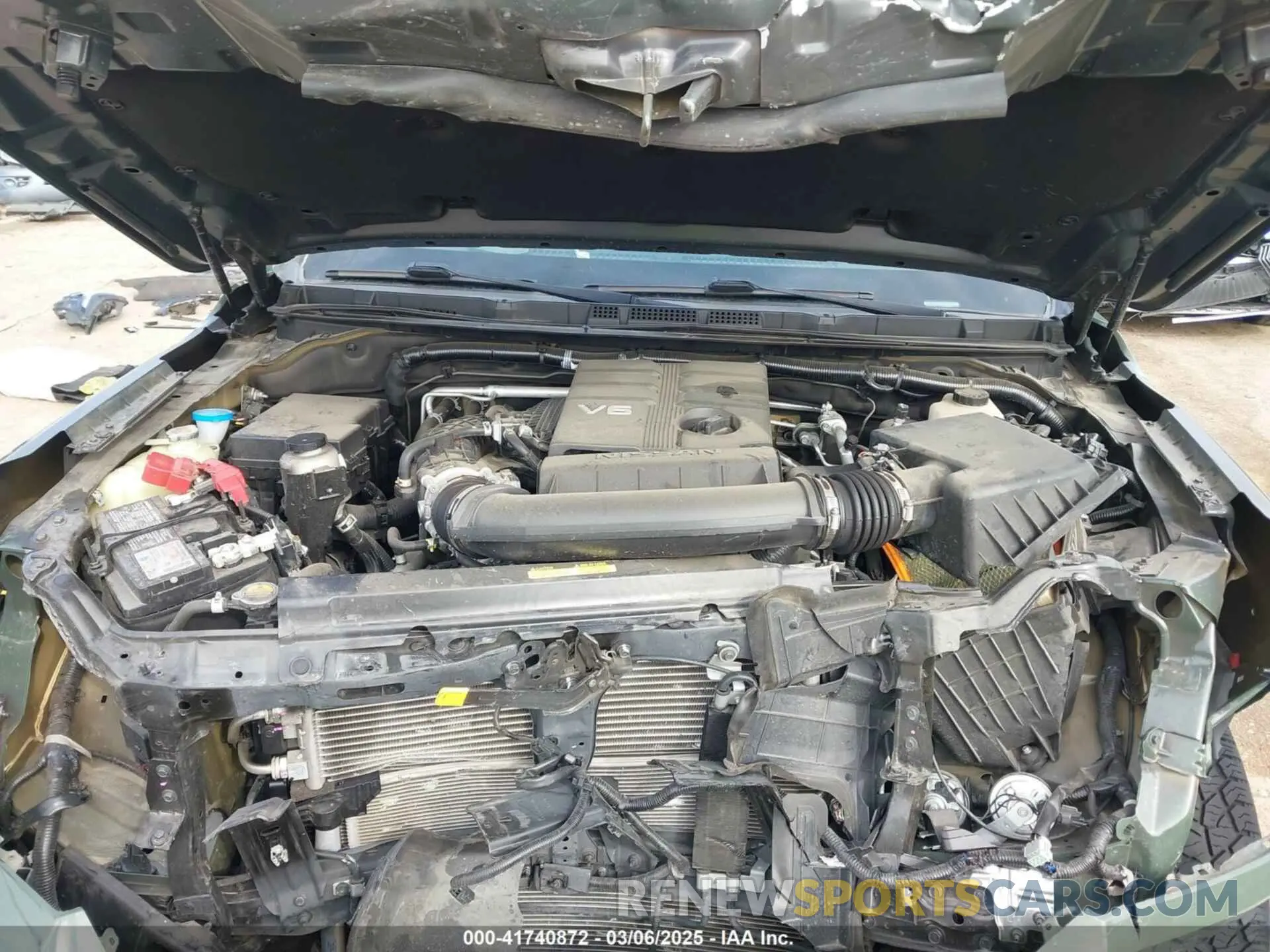 10 Photograph of a damaged car 1N6ED1EJXNN628236 NISSAN FRONTIER 2022
