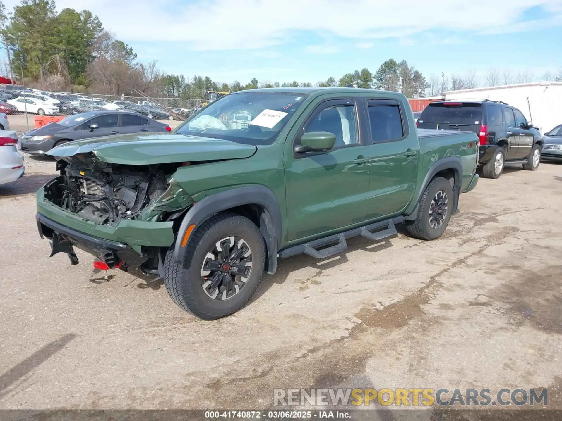 2 Photograph of a damaged car 1N6ED1EJXNN628236 NISSAN FRONTIER 2022