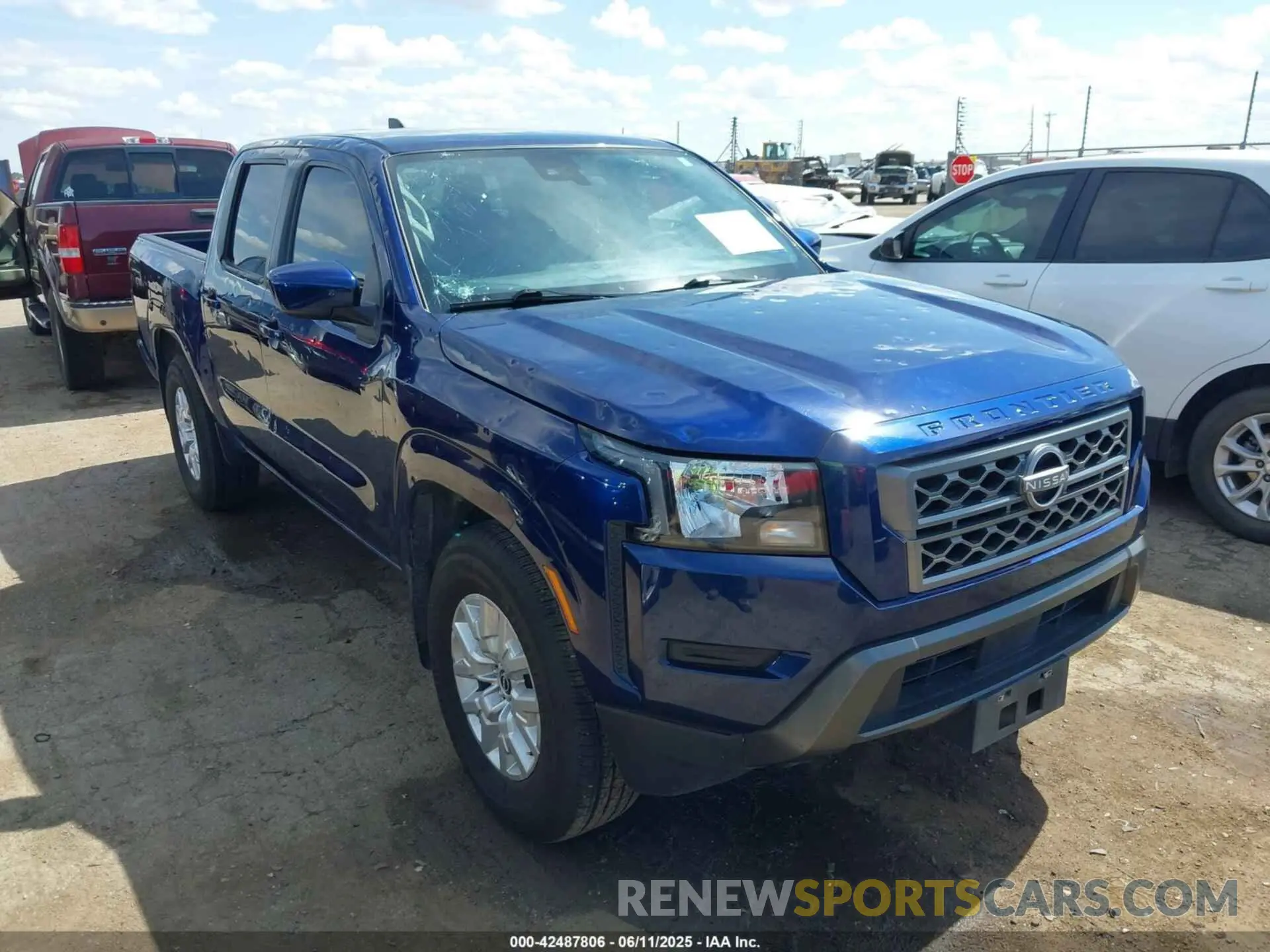 1 Photograph of a damaged car 1N6ED1EJXNN654268 NISSAN FRONTIER 2022