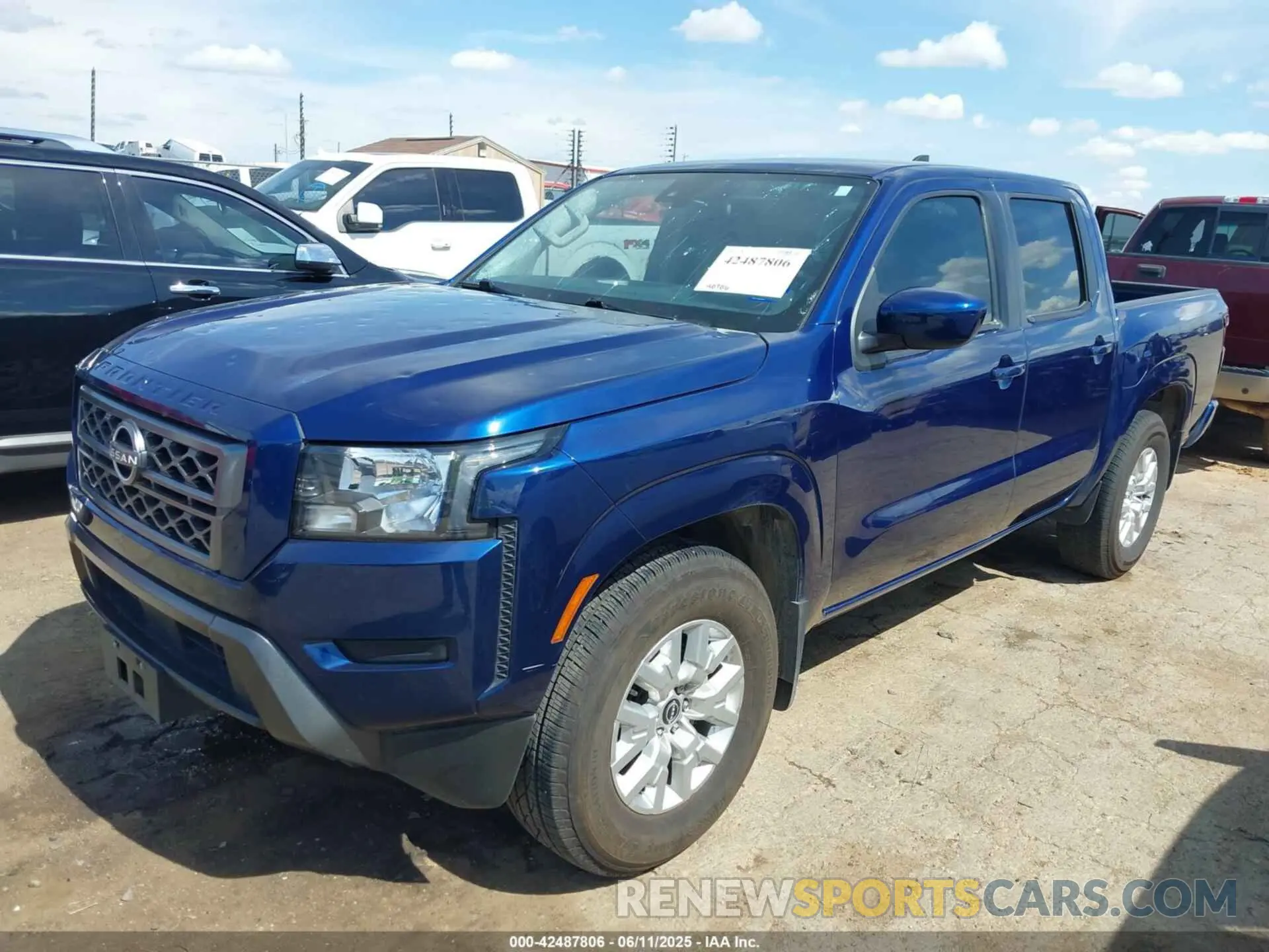 2 Photograph of a damaged car 1N6ED1EJXNN654268 NISSAN FRONTIER 2022