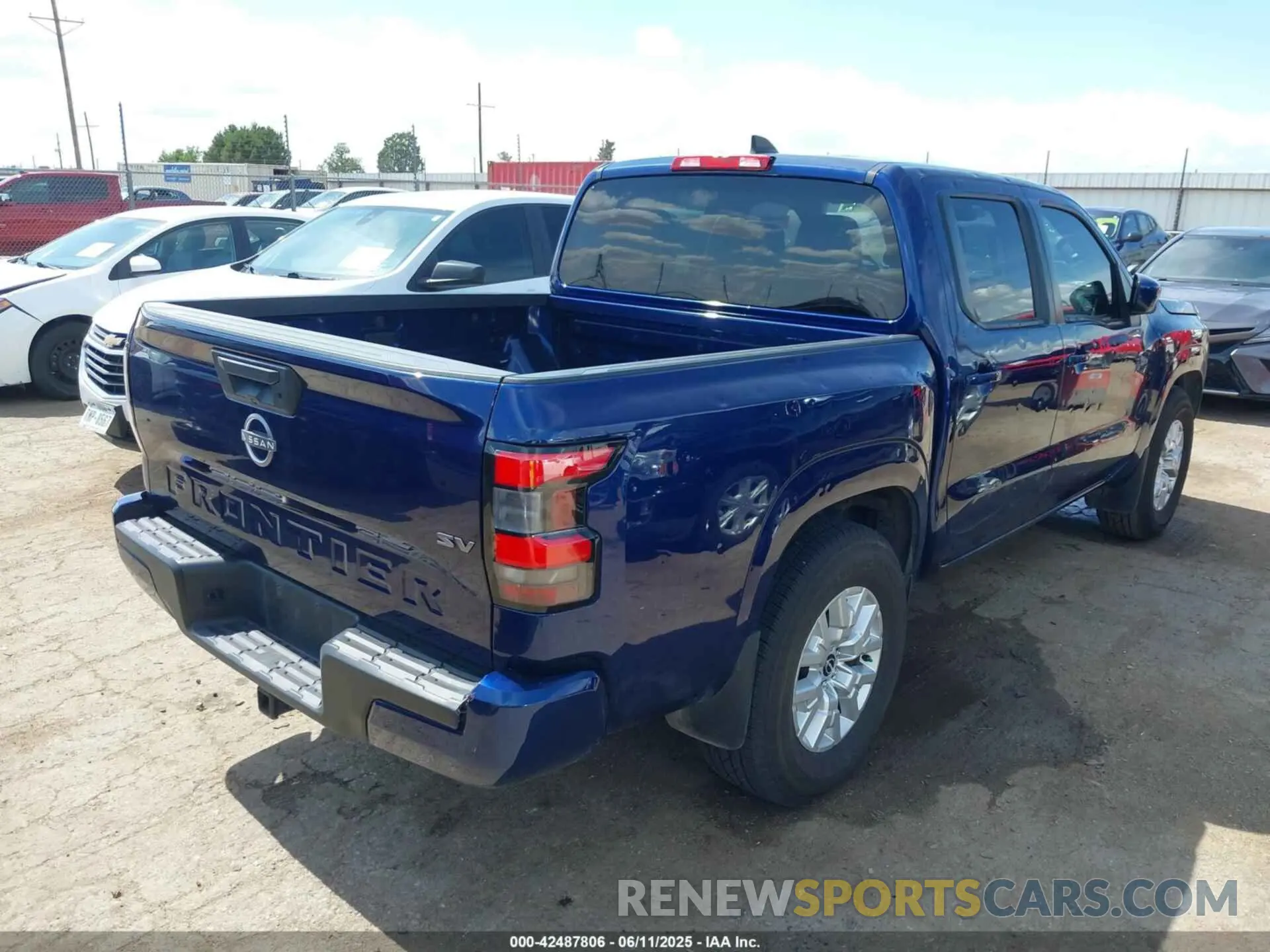 4 Photograph of a damaged car 1N6ED1EJXNN654268 NISSAN FRONTIER 2022