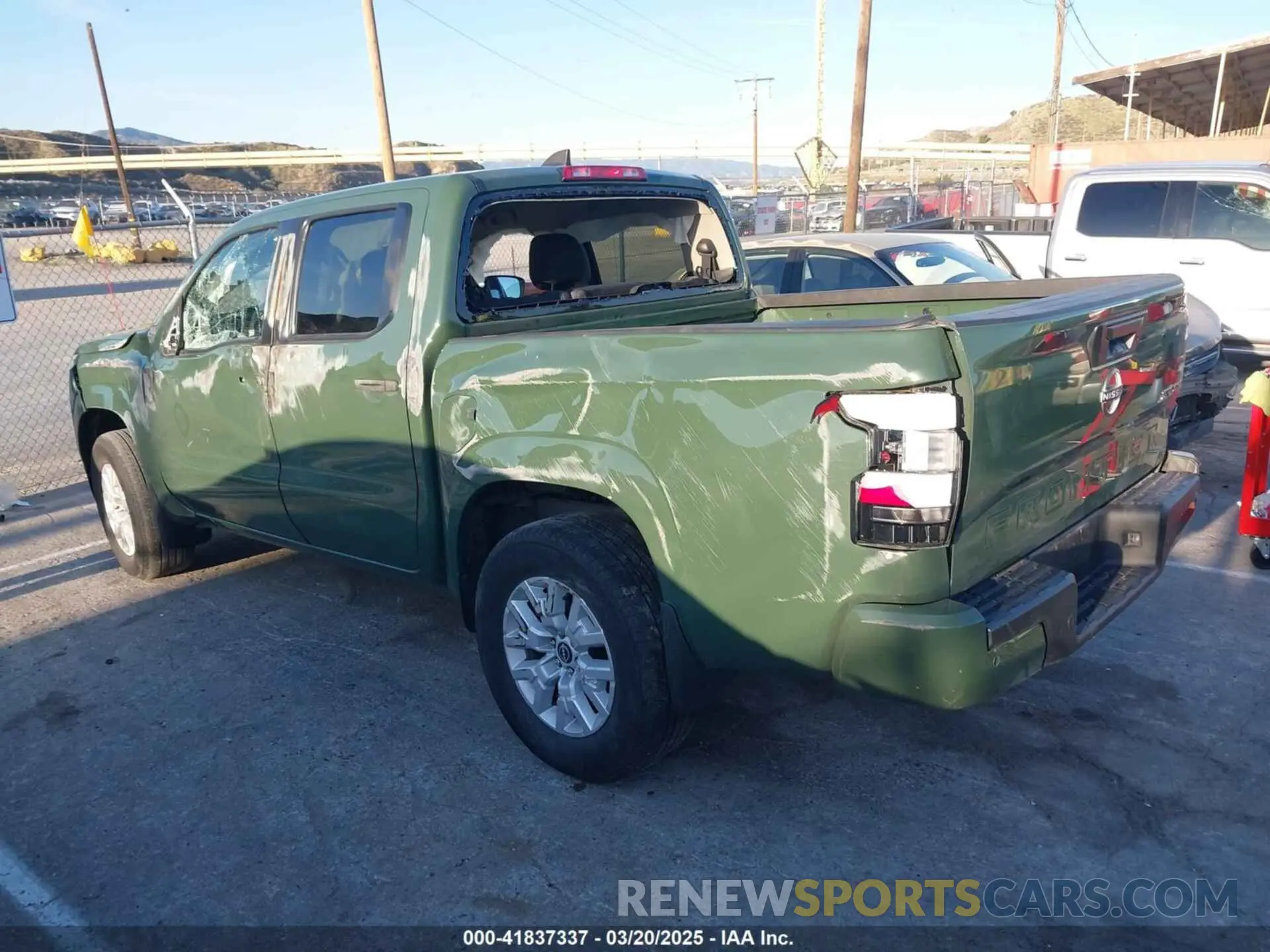 3 Photograph of a damaged car 1N6ED1EK1NN683652 NISSAN FRONTIER 2022