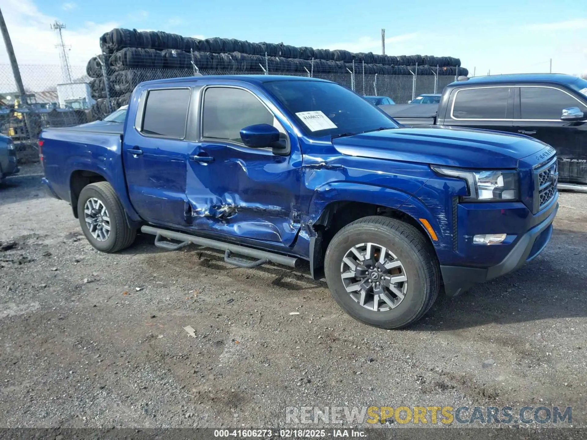 1 Photograph of a damaged car 1N6ED1EK2NN606000 NISSAN FRONTIER 2022