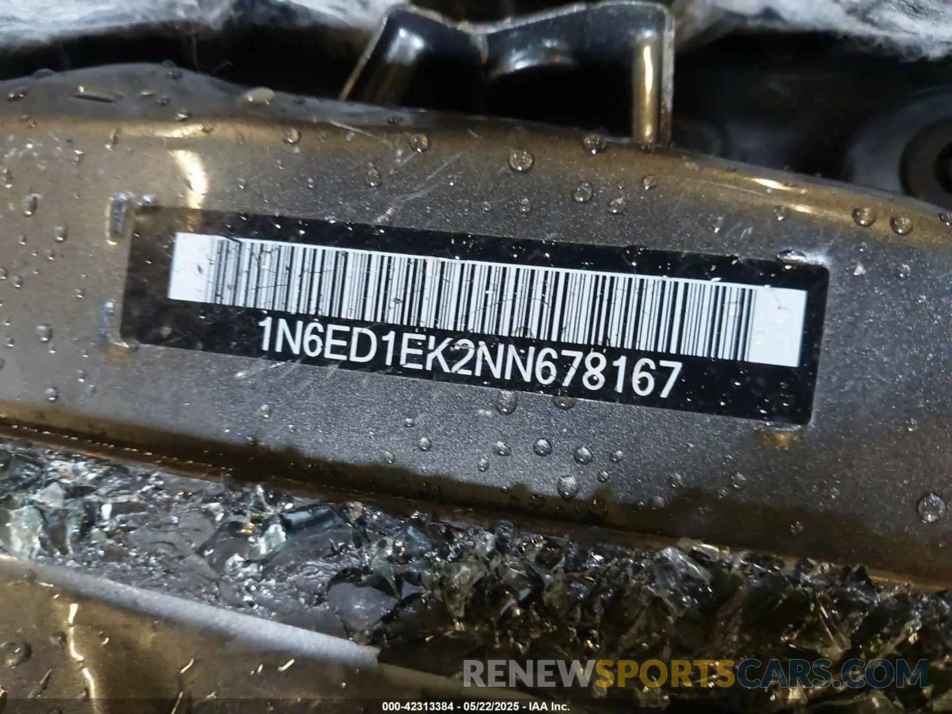 9 Photograph of a damaged car 1N6ED1EK2NN678167 NISSAN FRONTIER 2022