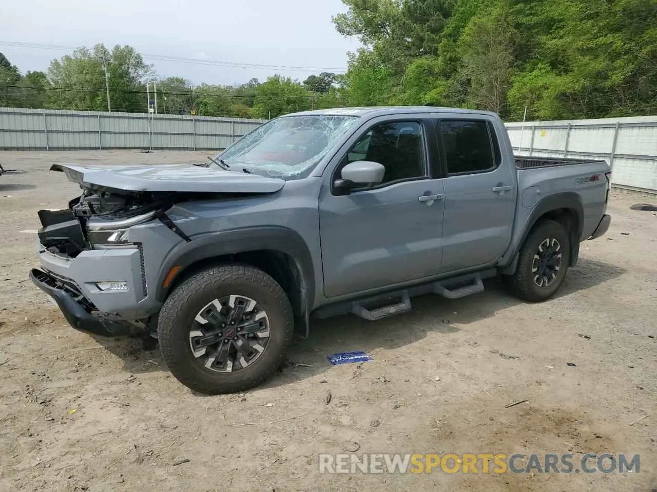 1 Photograph of a damaged car 1N6ED1EK2NN694482 NISSAN FRONTIER 2022