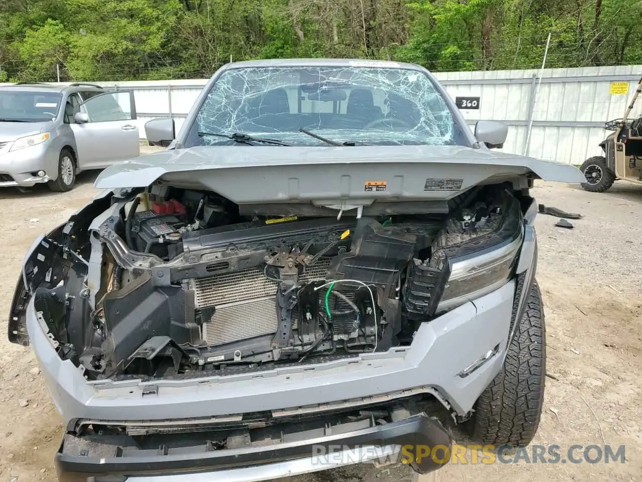 5 Photograph of a damaged car 1N6ED1EK2NN694482 NISSAN FRONTIER 2022