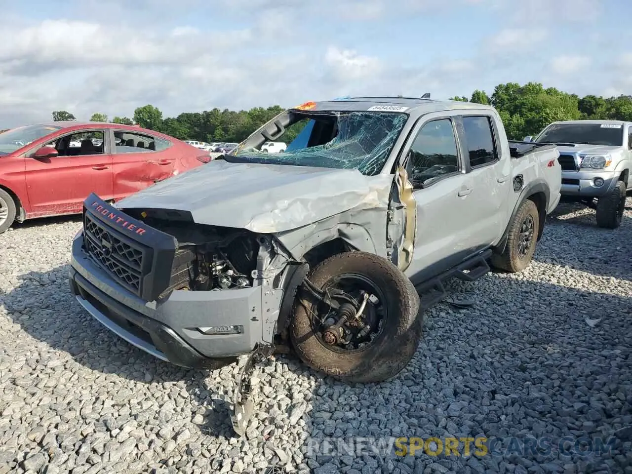 1 Photograph of a damaged car 1N6ED1EK3NN640947 NISSAN FRONTIER 2022