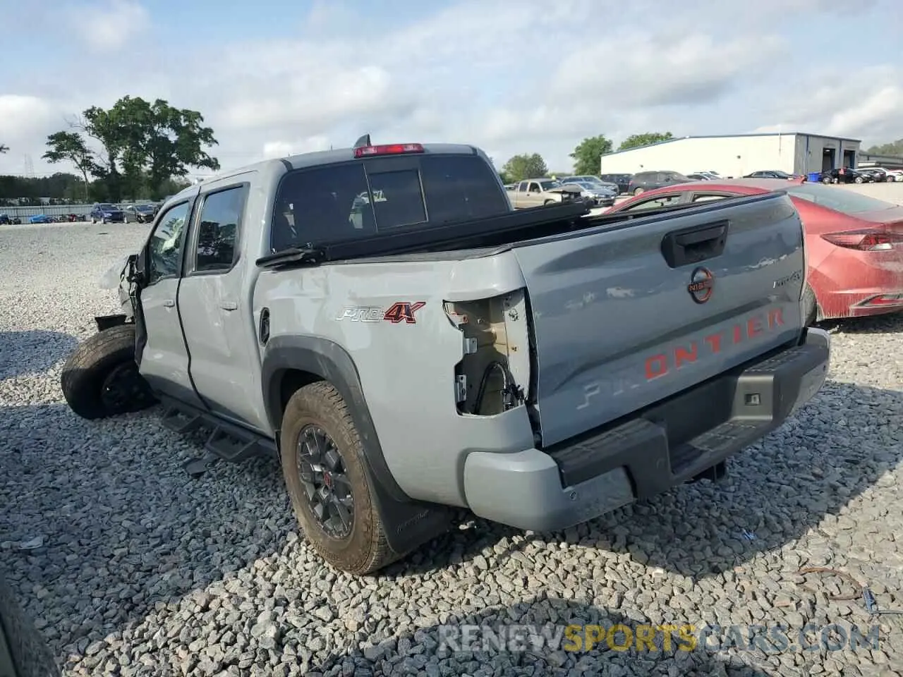 2 Photograph of a damaged car 1N6ED1EK3NN640947 NISSAN FRONTIER 2022