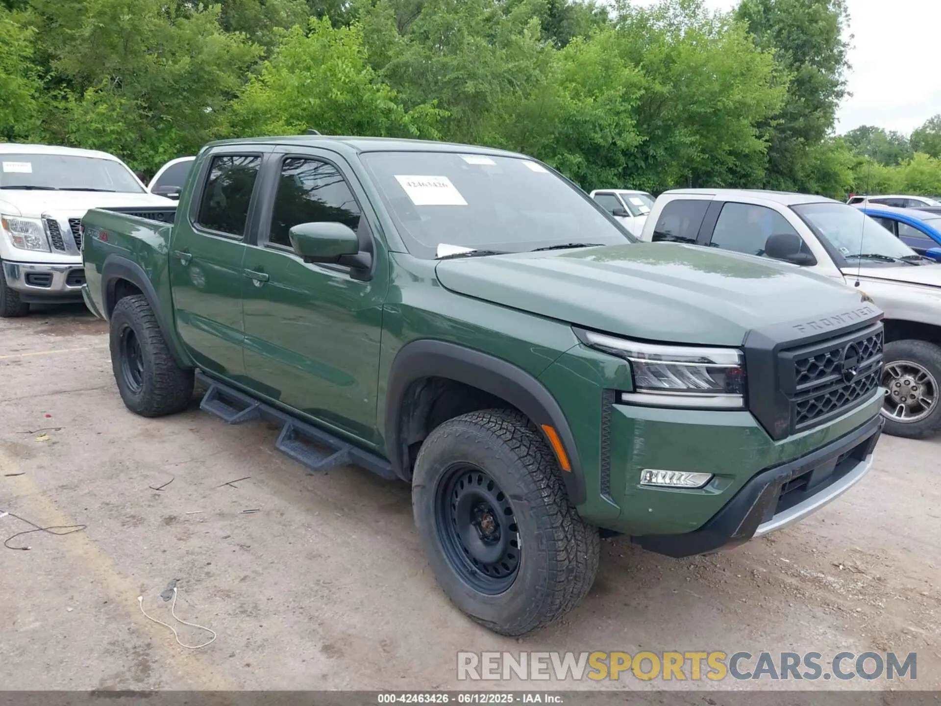 1 Photograph of a damaged car 1N6ED1EK4NN609528 NISSAN FRONTIER 2022