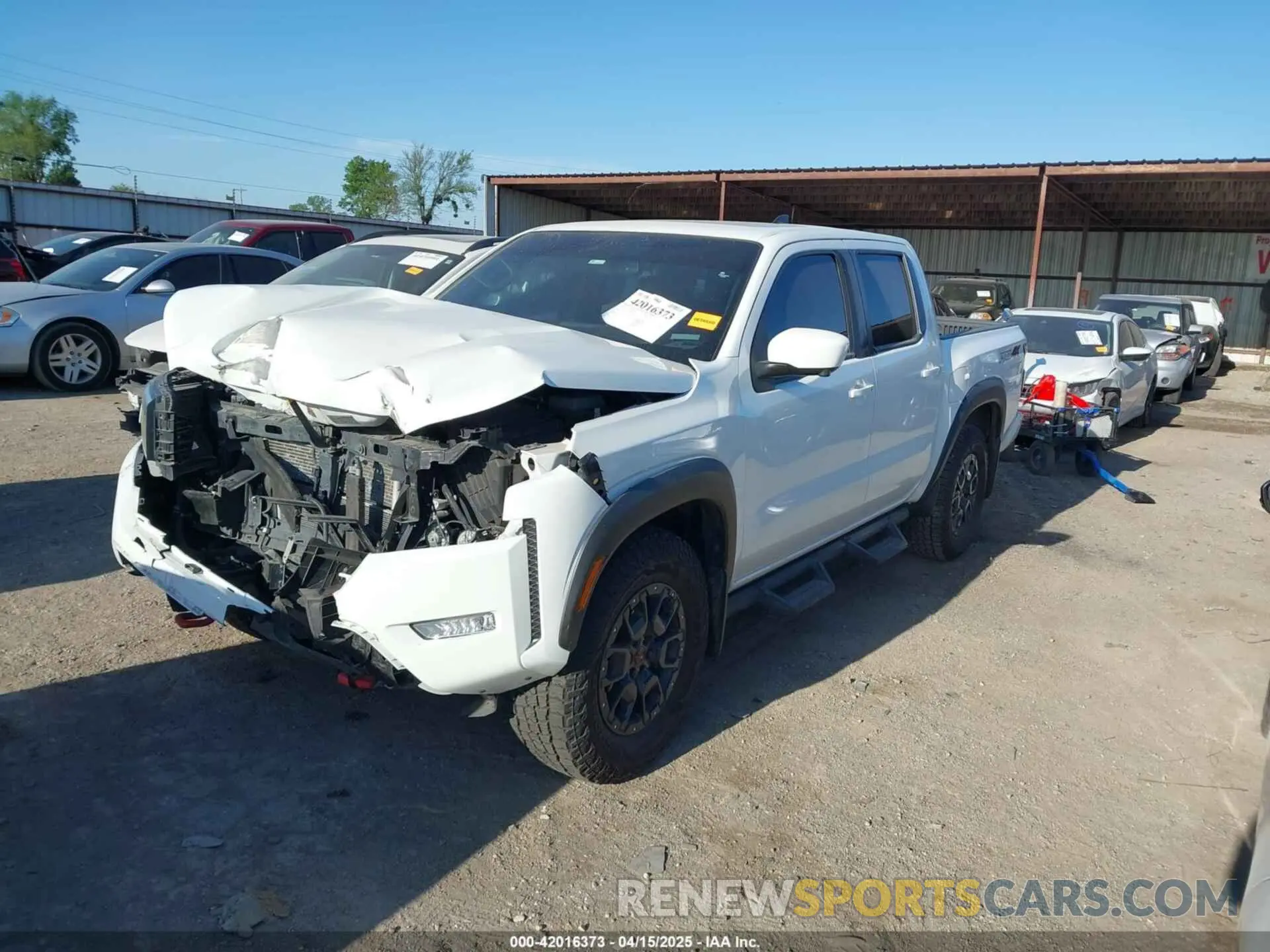 2 Фотография поврежденного автомобиля 1N6ED1EK4NN656770 NISSAN FRONTIER 2022