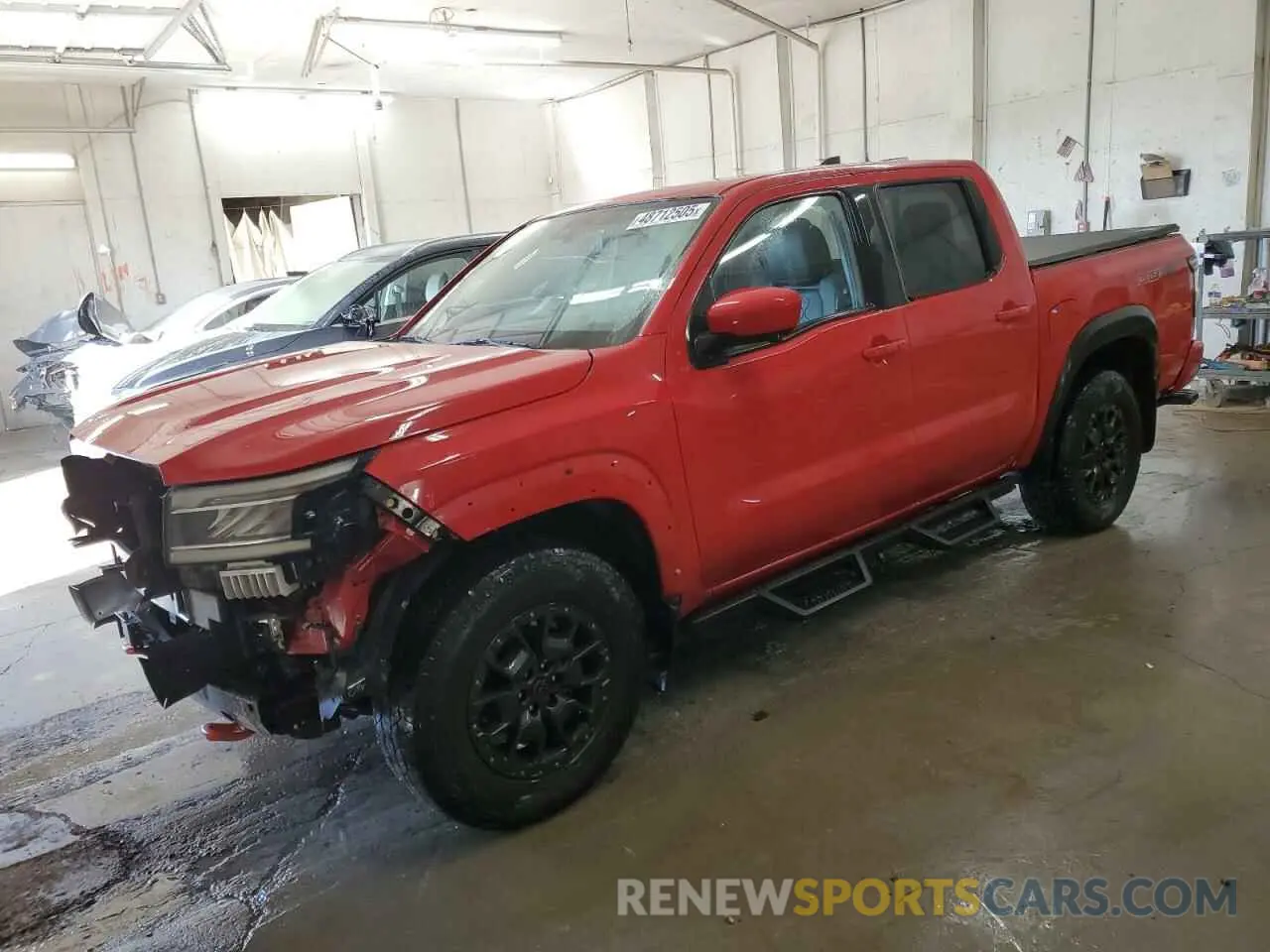 1 Photograph of a damaged car 1N6ED1EK4NN664464 NISSAN FRONTIER 2022
