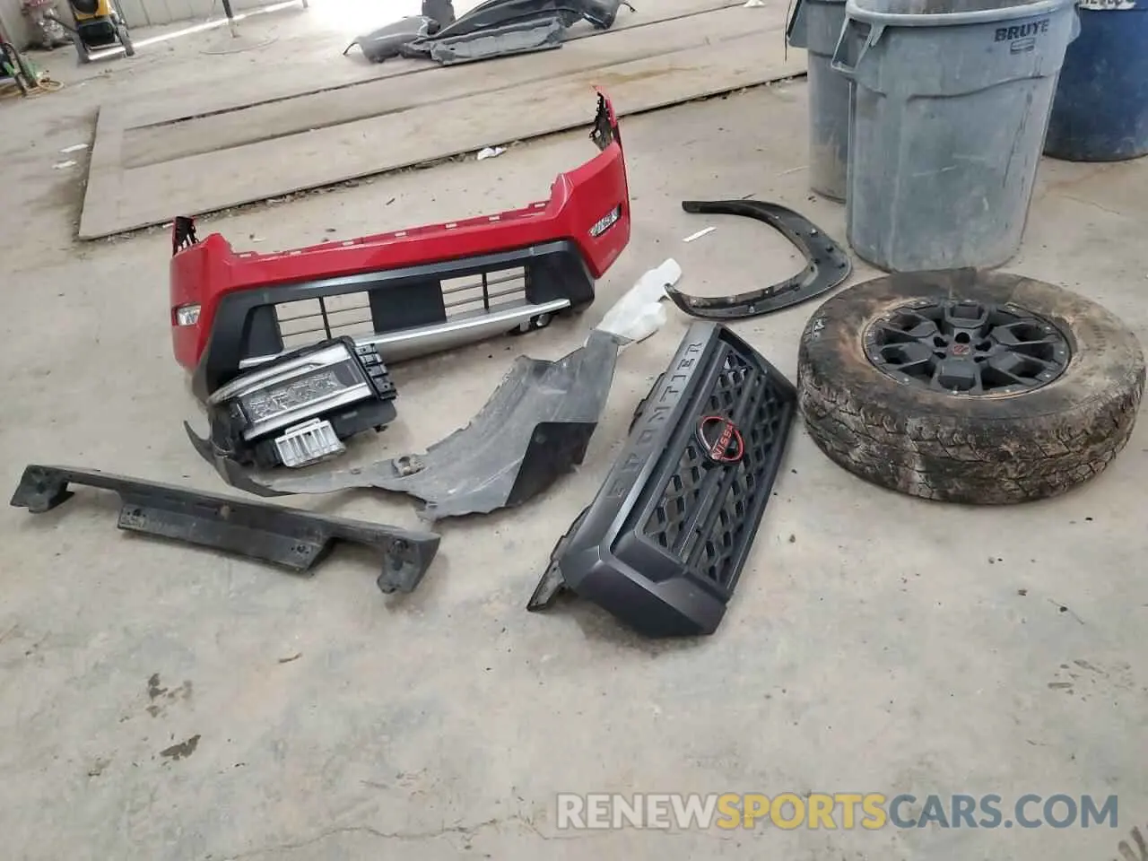 12 Photograph of a damaged car 1N6ED1EK4NN664464 NISSAN FRONTIER 2022