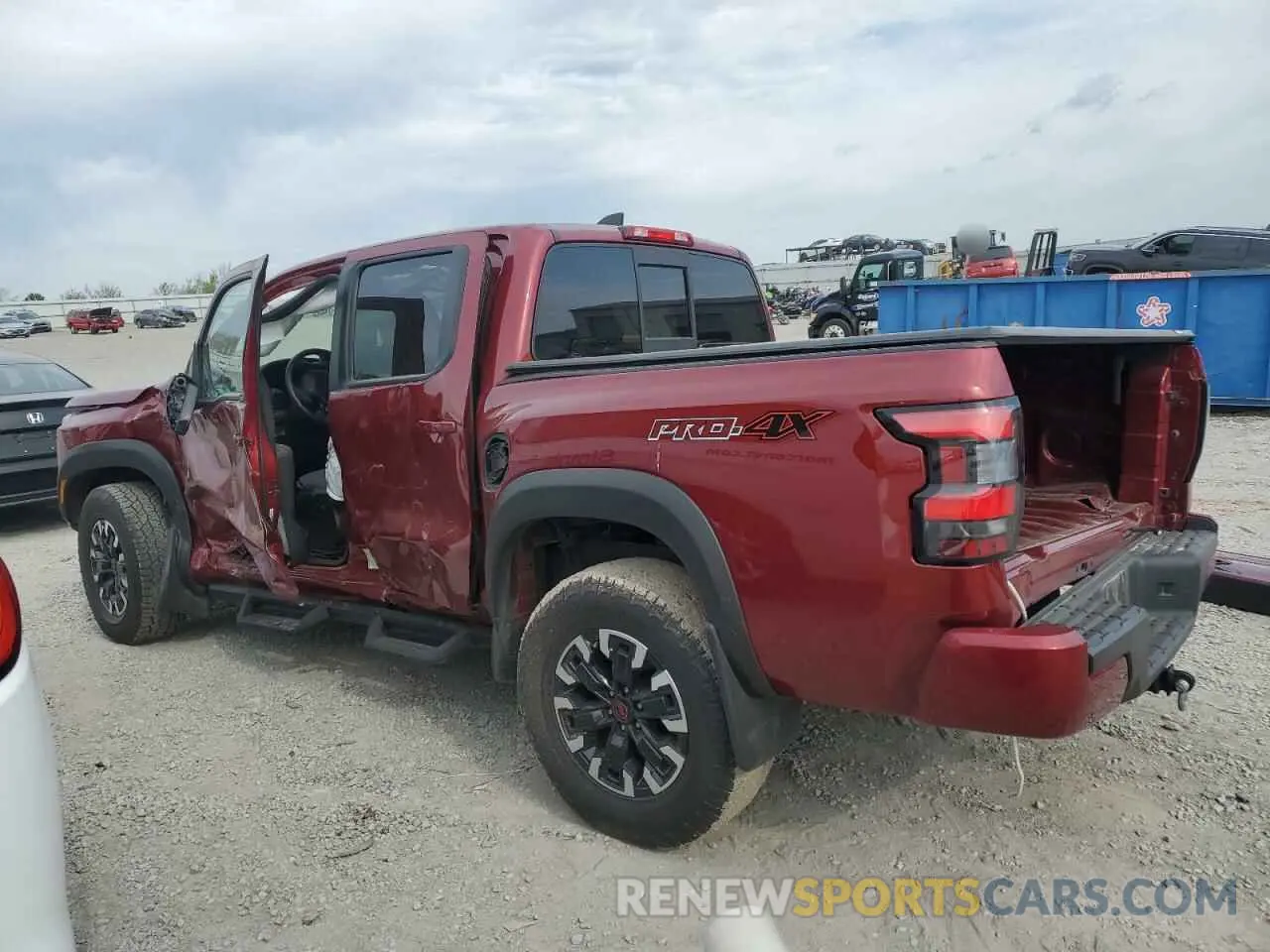 2 Фотография поврежденного автомобиля 1N6ED1EK5NN615354 NISSAN FRONTIER 2022