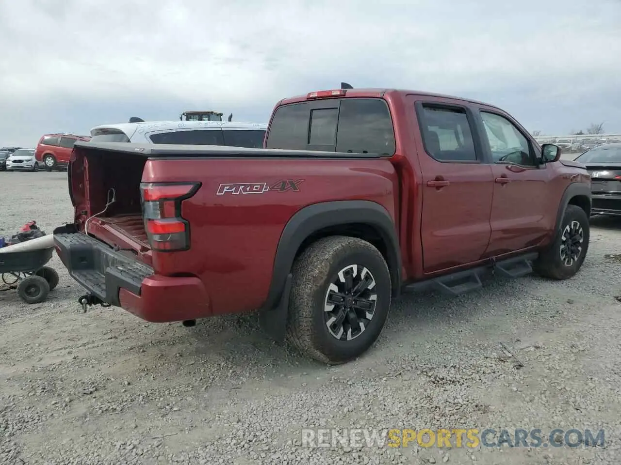 3 Фотография поврежденного автомобиля 1N6ED1EK5NN615354 NISSAN FRONTIER 2022