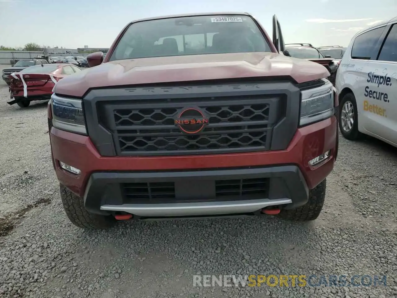 5 Фотография поврежденного автомобиля 1N6ED1EK5NN615354 NISSAN FRONTIER 2022