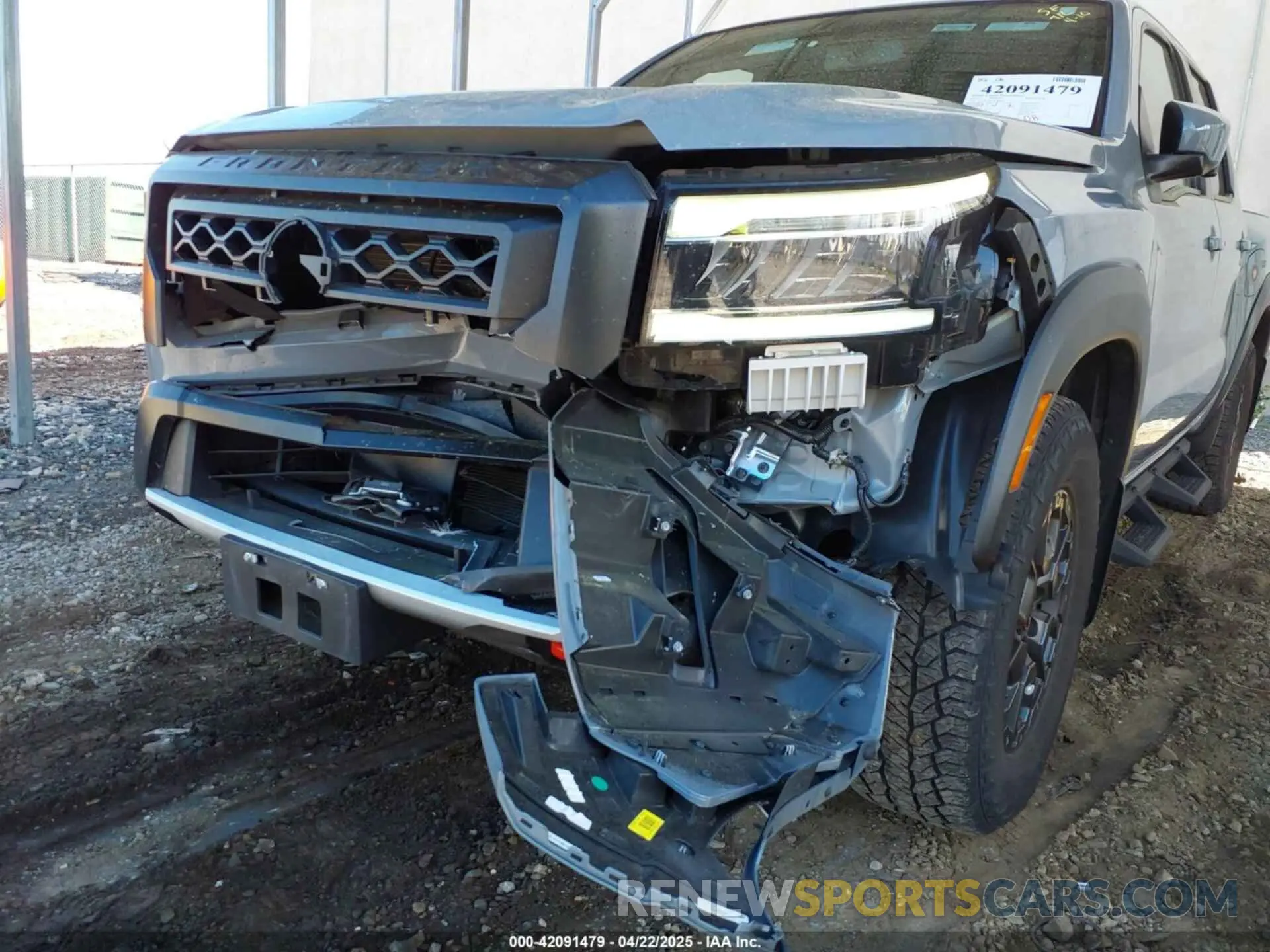 6 Фотография поврежденного автомобиля 1N6ED1EK5NN685565 NISSAN FRONTIER 2022