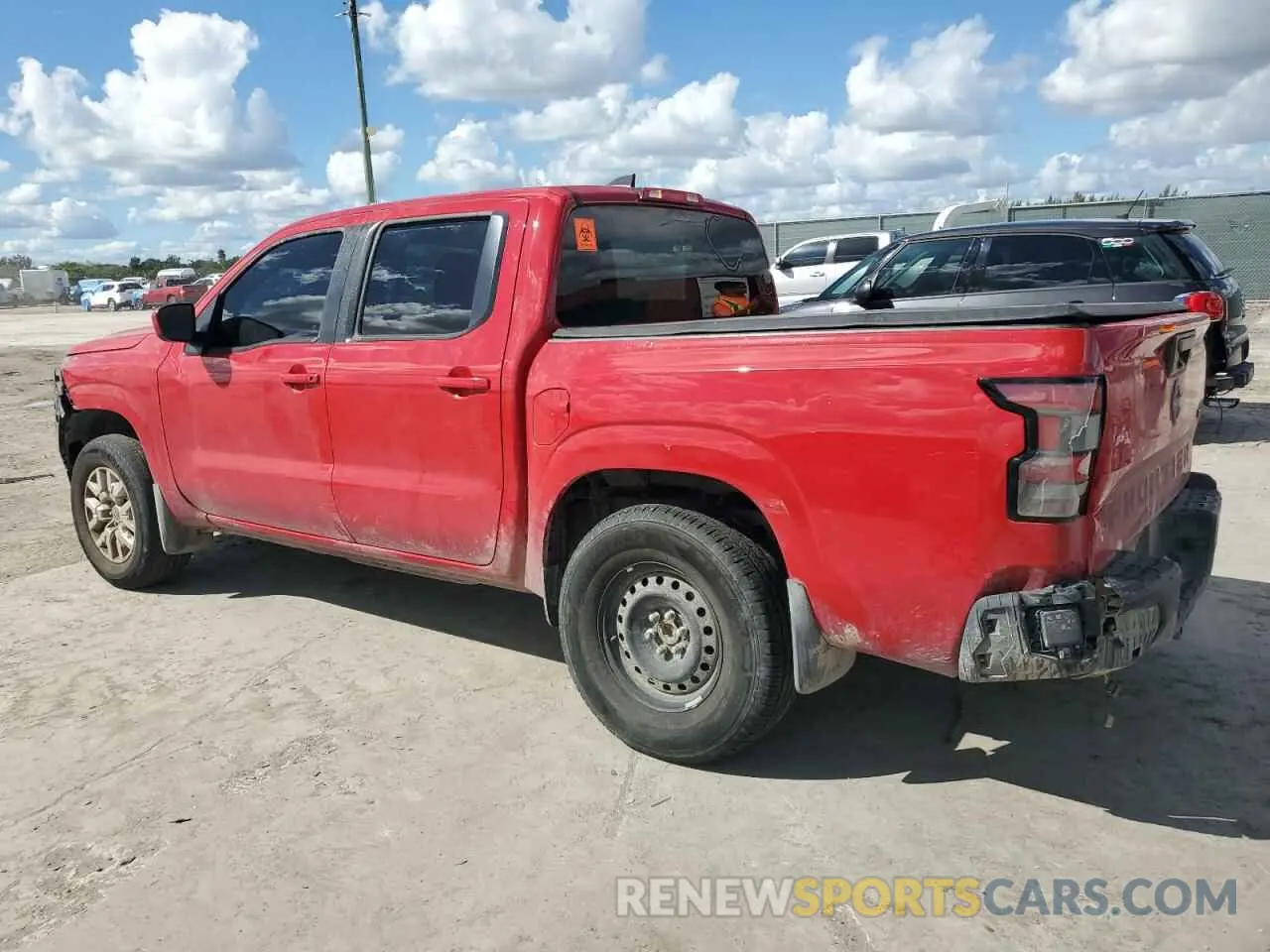 2 Photograph of a damaged car 1N6ED1EK5NN695299 NISSAN FRONTIER 2022