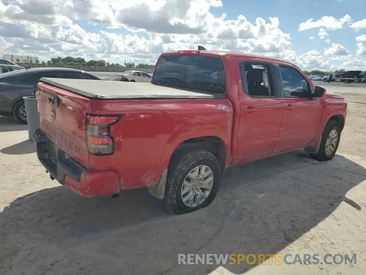 3 Photograph of a damaged car 1N6ED1EK5NN695299 NISSAN FRONTIER 2022