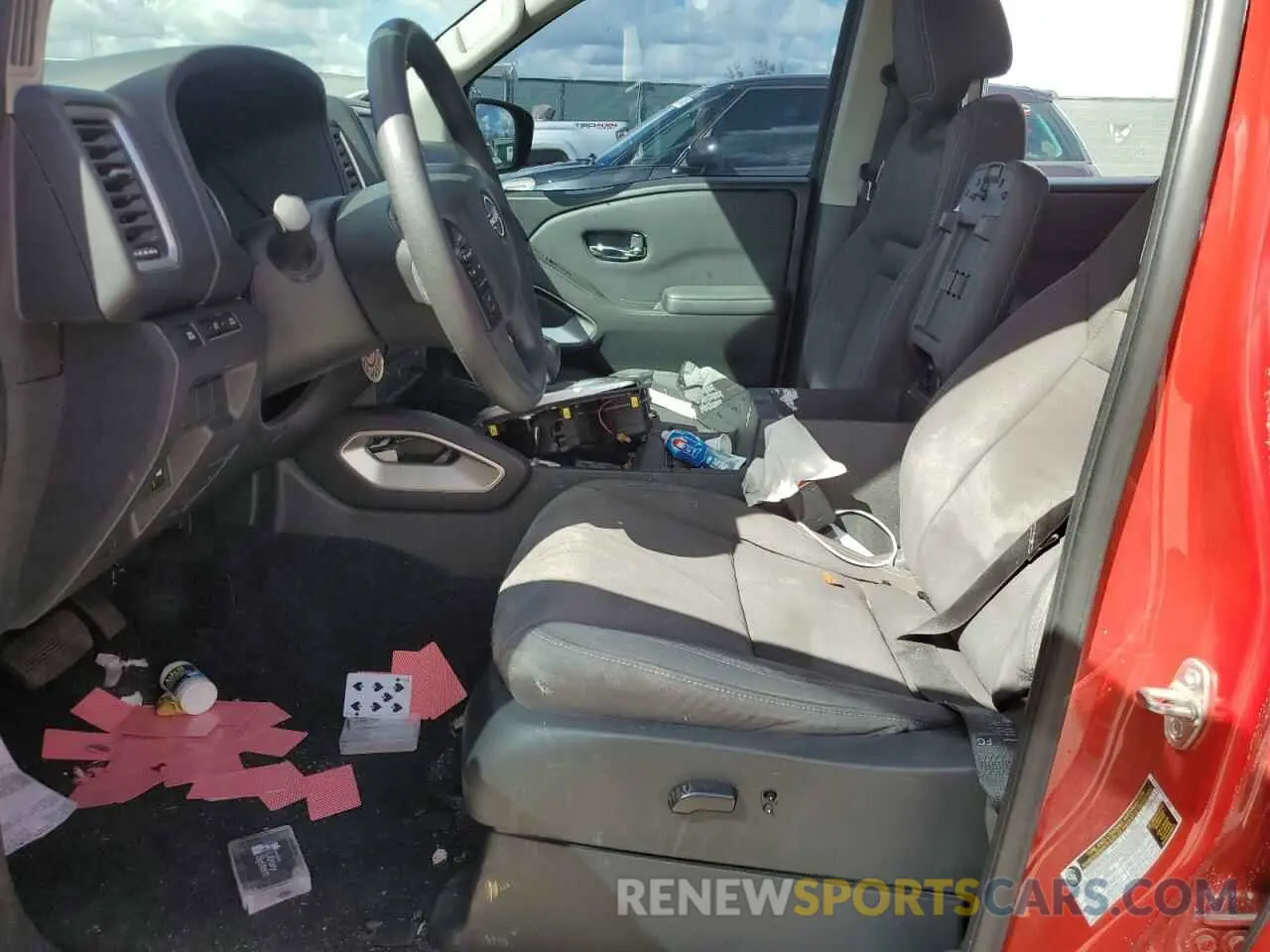 7 Photograph of a damaged car 1N6ED1EK5NN695299 NISSAN FRONTIER 2022
