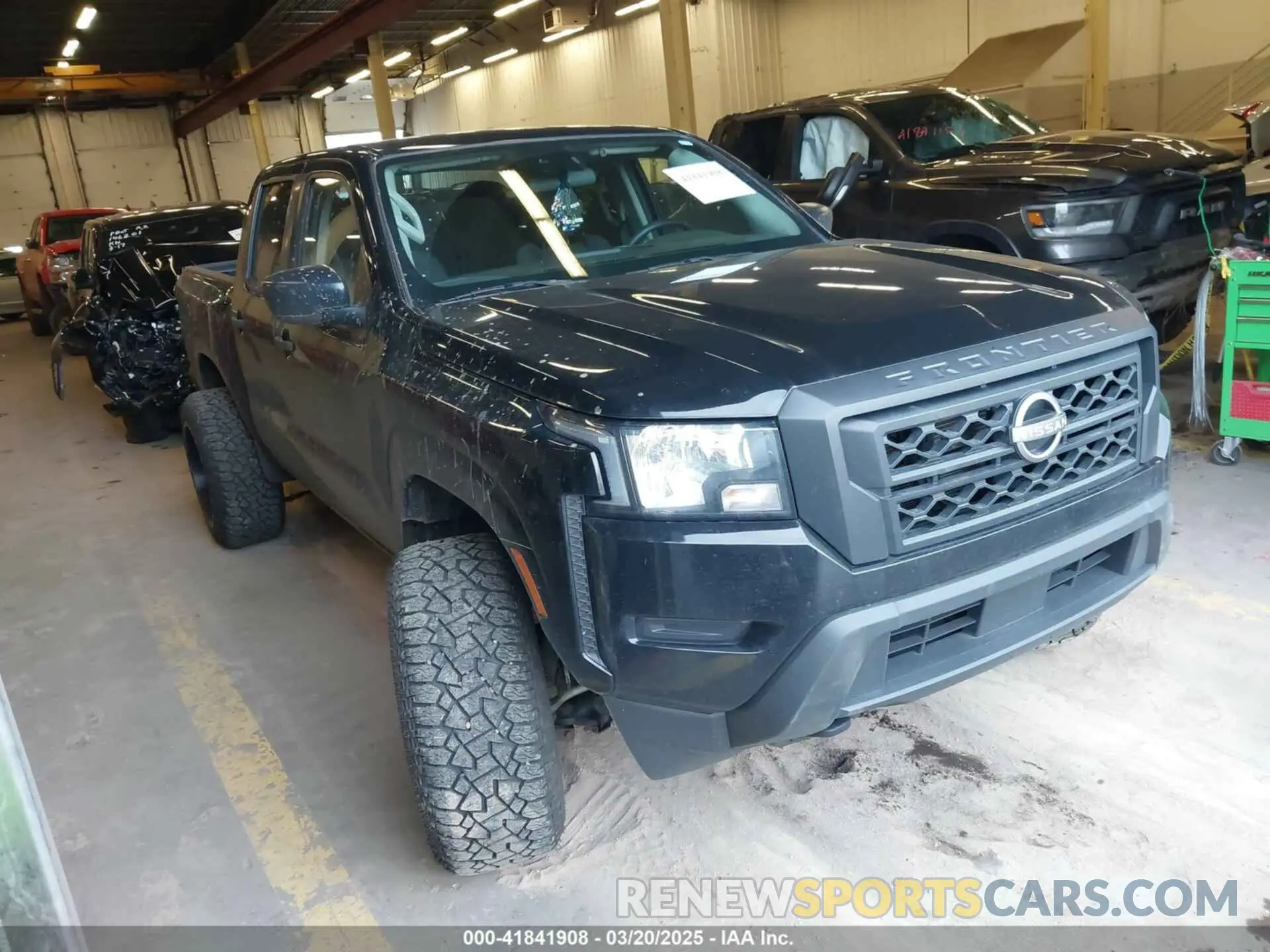 1 Фотография поврежденного автомобиля 1N6ED1EK6NN617842 NISSAN FRONTIER 2022