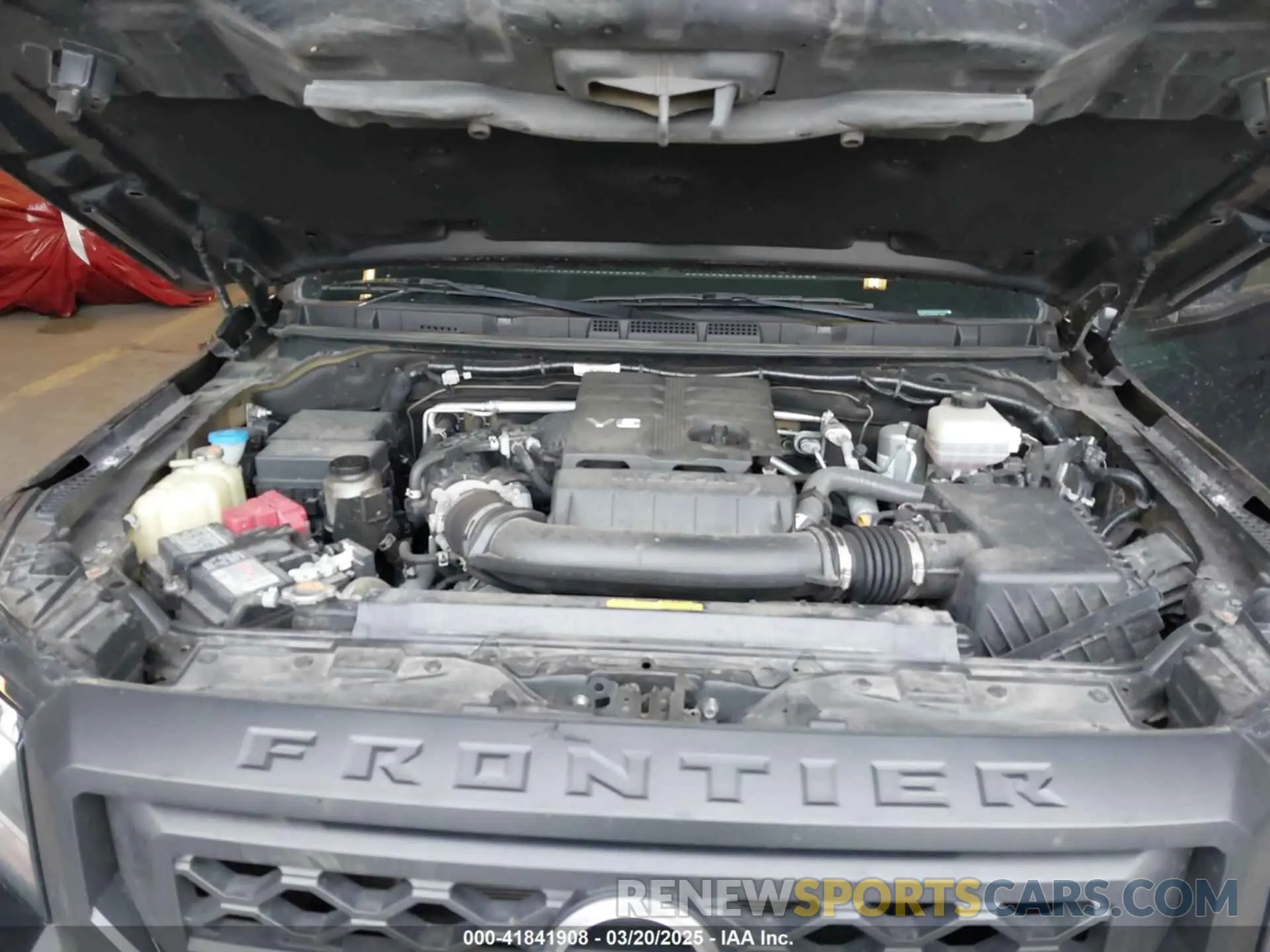 10 Фотография поврежденного автомобиля 1N6ED1EK6NN617842 NISSAN FRONTIER 2022