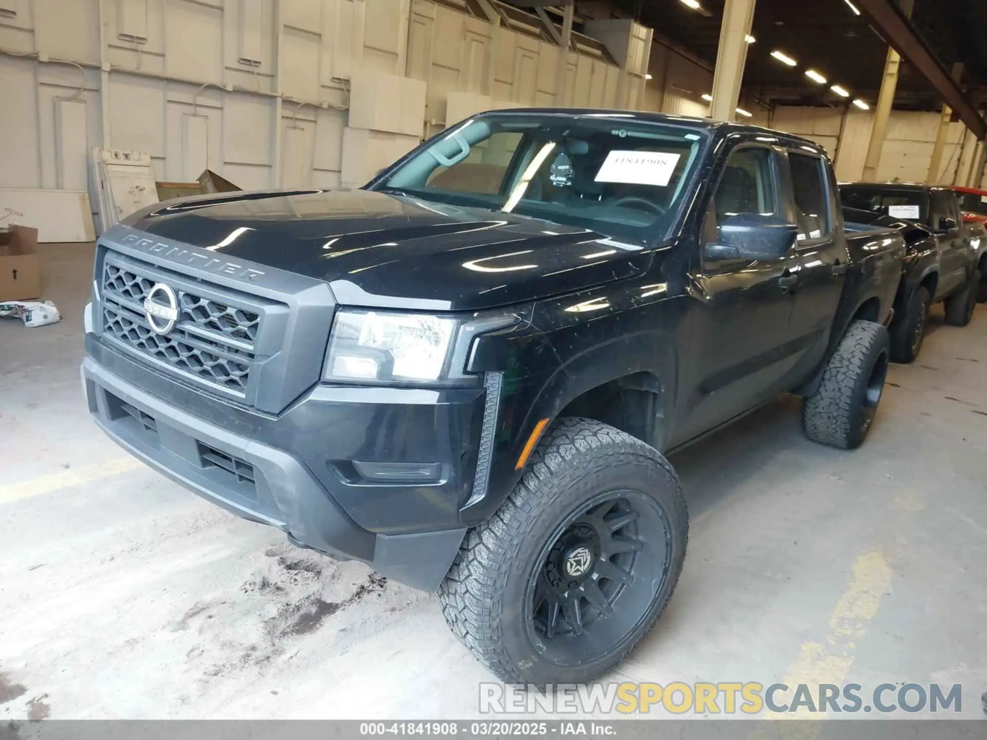 2 Фотография поврежденного автомобиля 1N6ED1EK6NN617842 NISSAN FRONTIER 2022