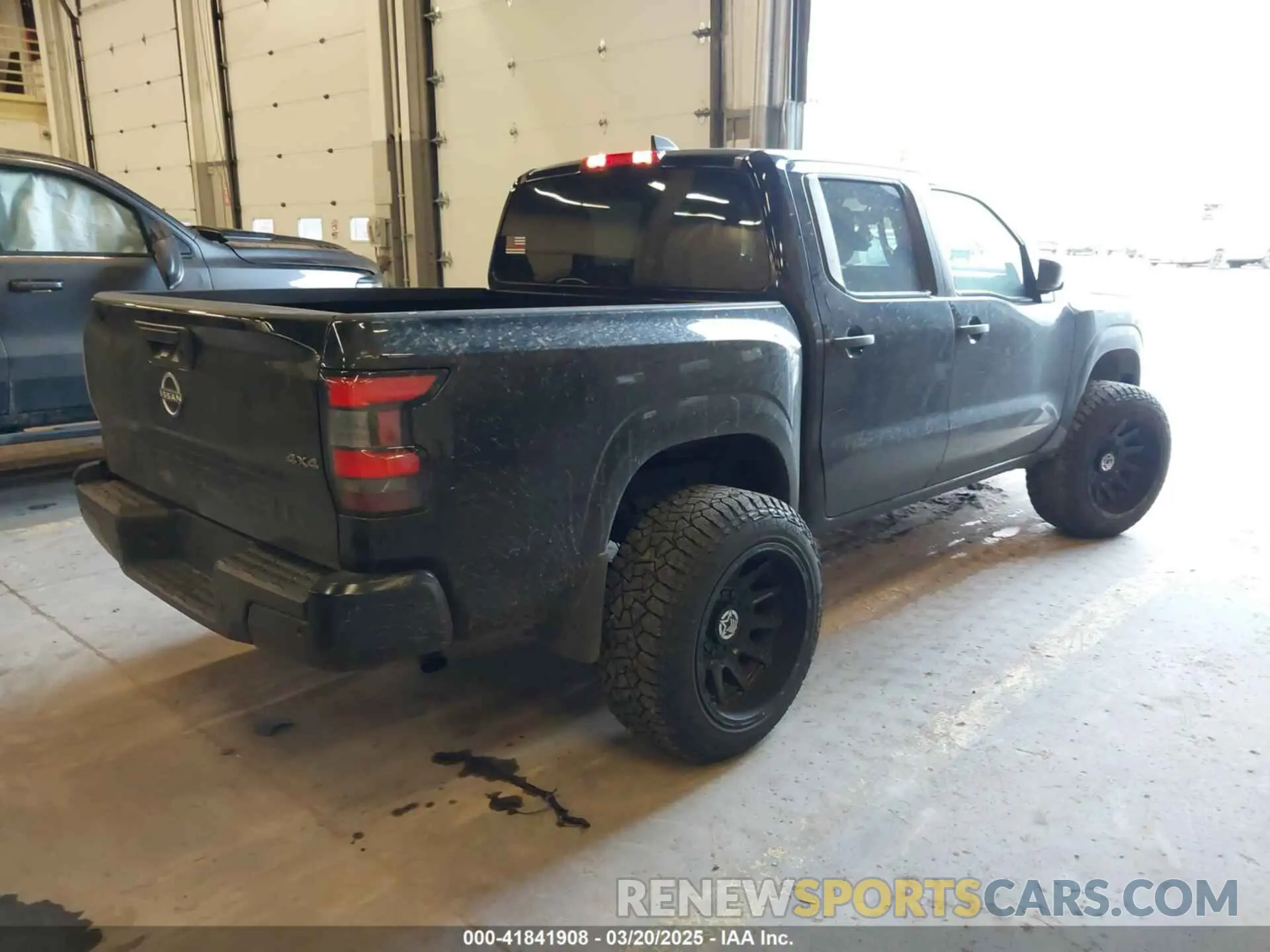4 Фотография поврежденного автомобиля 1N6ED1EK6NN617842 NISSAN FRONTIER 2022