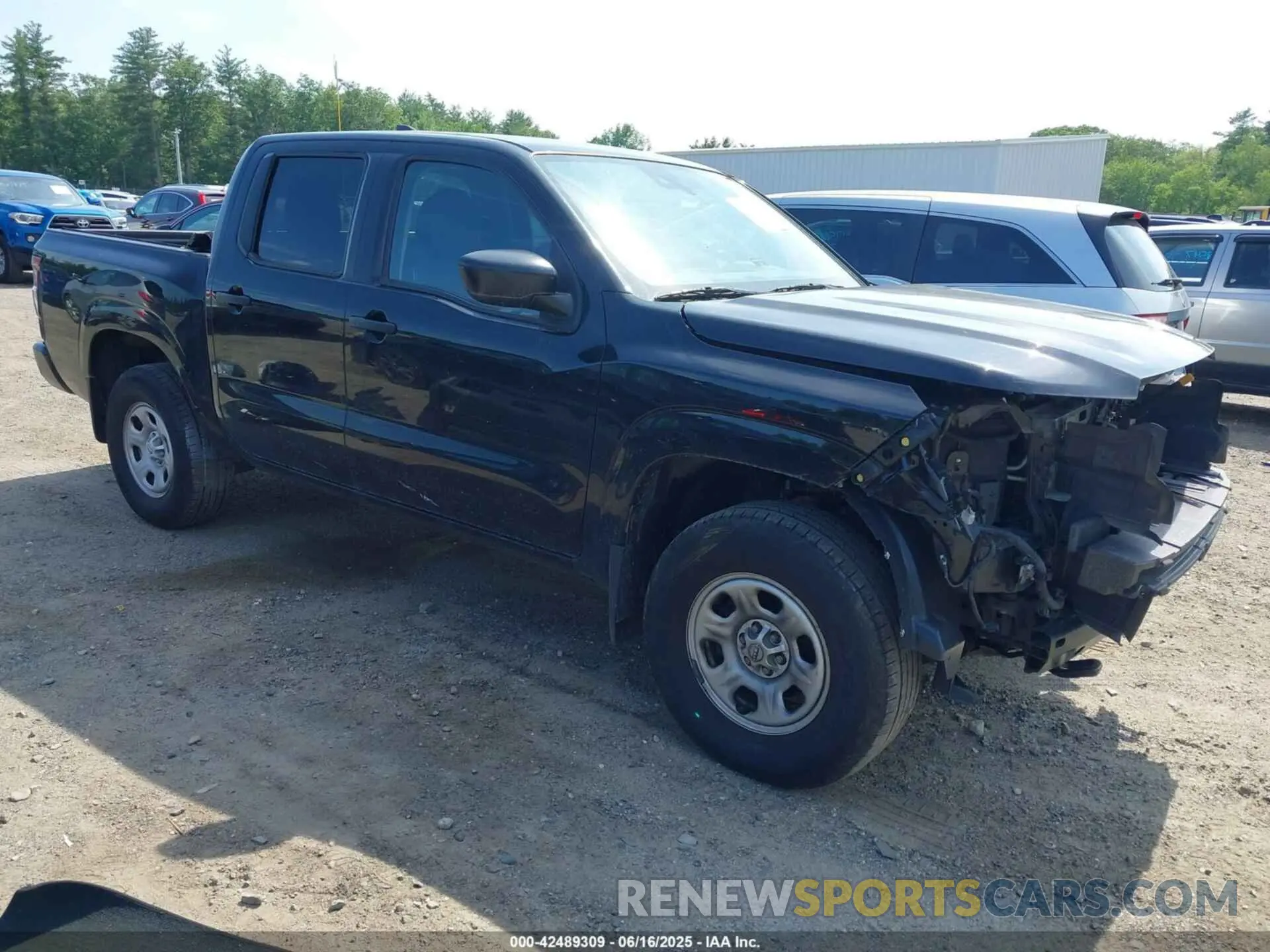 1 Photograph of a damaged car 1N6ED1EK6NN630445 NISSAN FRONTIER 2022