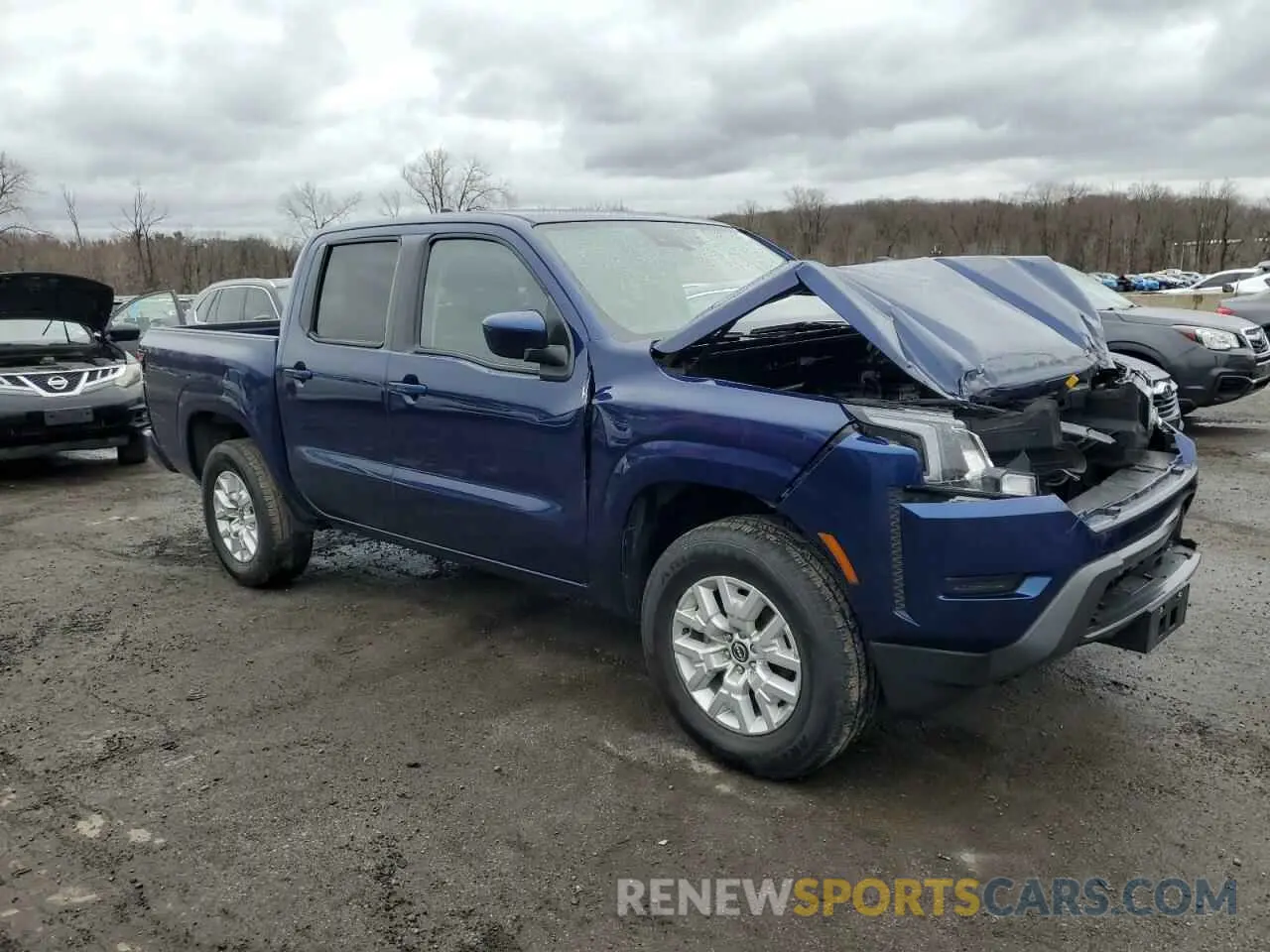 4 Фотография поврежденного автомобиля 1N6ED1EK6NN670606 NISSAN FRONTIER 2022